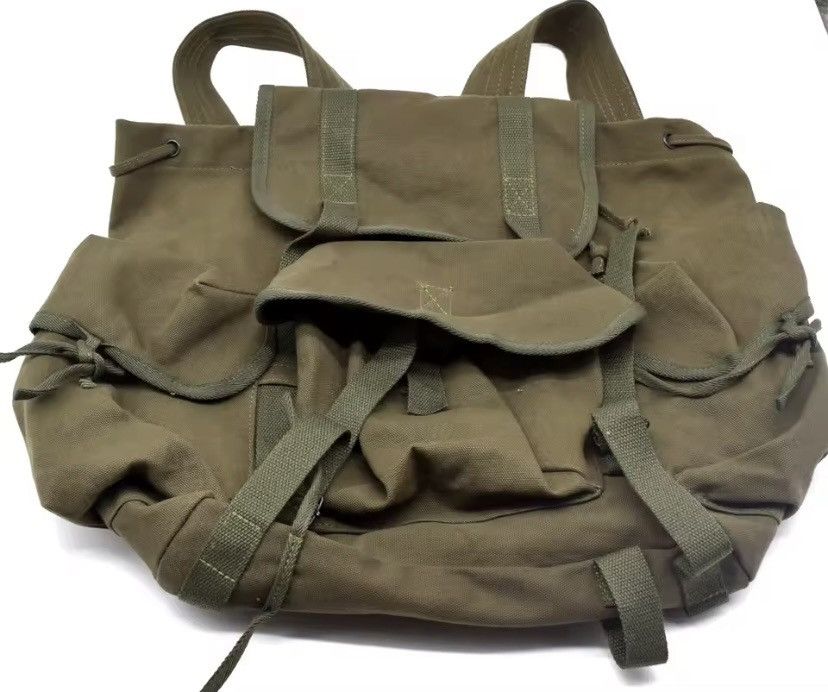 Other Reenactment Military M14 Haversack Field Bag Canvas Backpack Size ONE SIZE - 2 Thumbnail