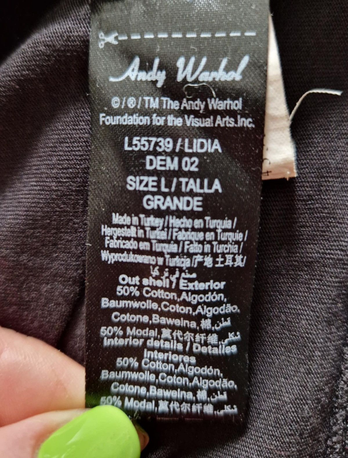 Andy Warhol Jackie Kennedy by Andy Warhol size L Size L / US 10 / IT 46 - 5 Thumbnail