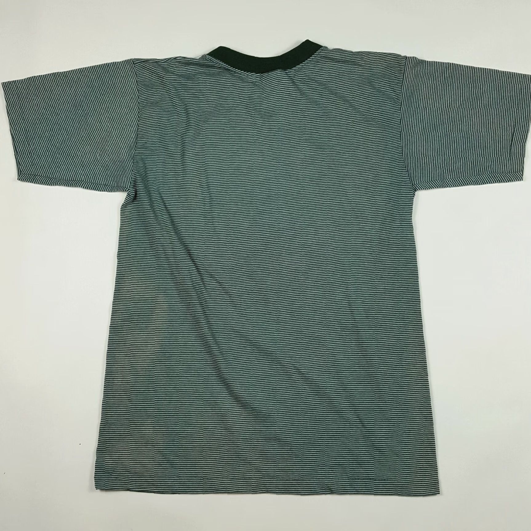 Vintage VTG Studebakers Nightclub Myrtle Beach 90s Green Striped T Shirt Men's Size L Car Retro Nightclub T-Shirt Size US L / EU 52-54 / 3 - 7 Thumbnail