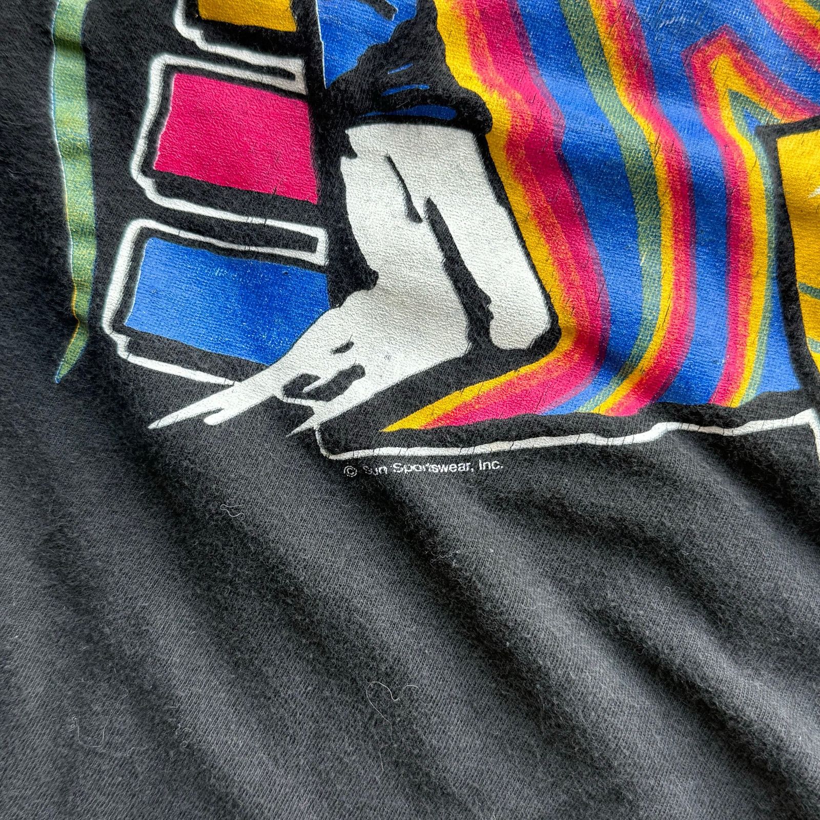 Vintage Vintage Sun Sportswear Pro Volleyball Tee Size US L / EU 52-54 / 3 - 3 Thumbnail