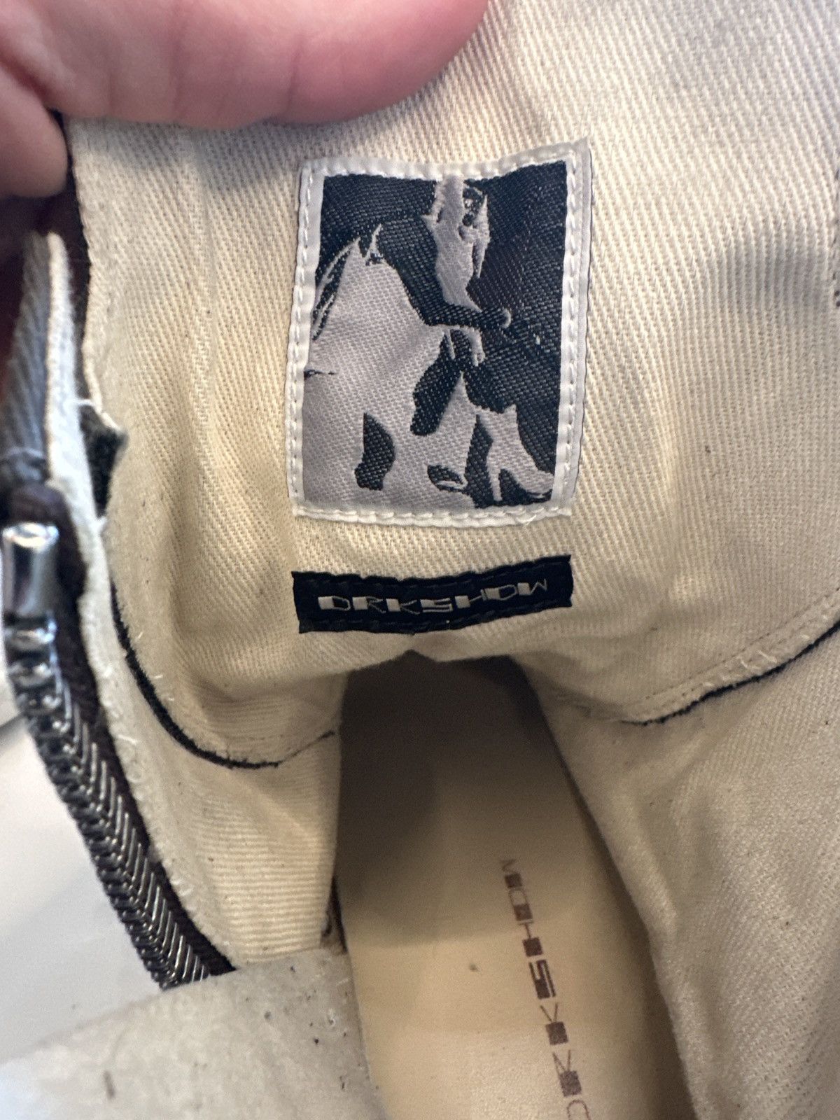 Rick Owens Drkshdw Rick Owens DrkShdw High Brown Size US 10 / EU 43 - 5 Thumbnail