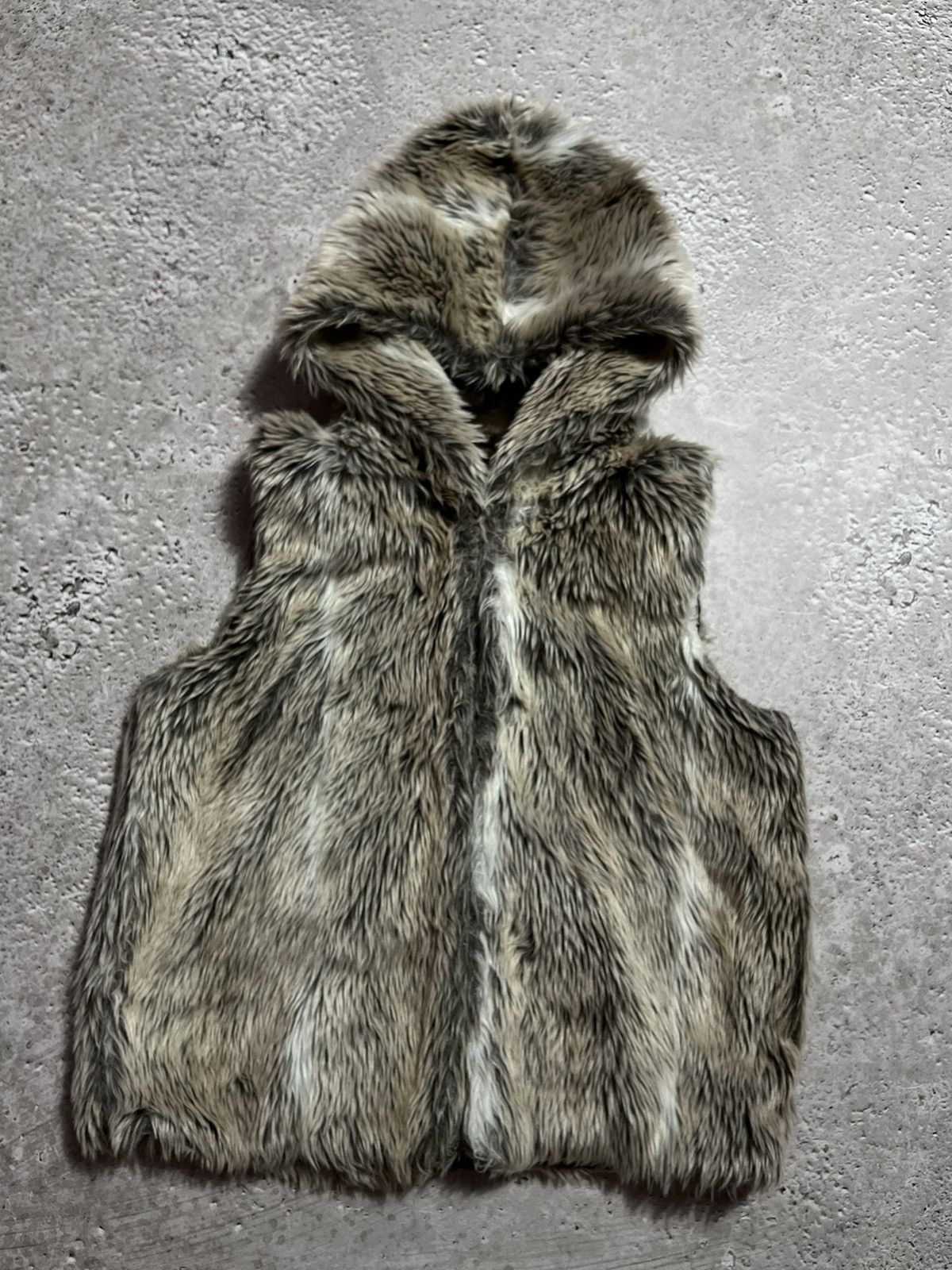 If Six Was Nine × Japanese Brand × Vintage Woman’s Y2K Hype Japanese Brand Fur Faux Vest Size M / US 6-8 / IT 42-44 - 5 Thumbnail