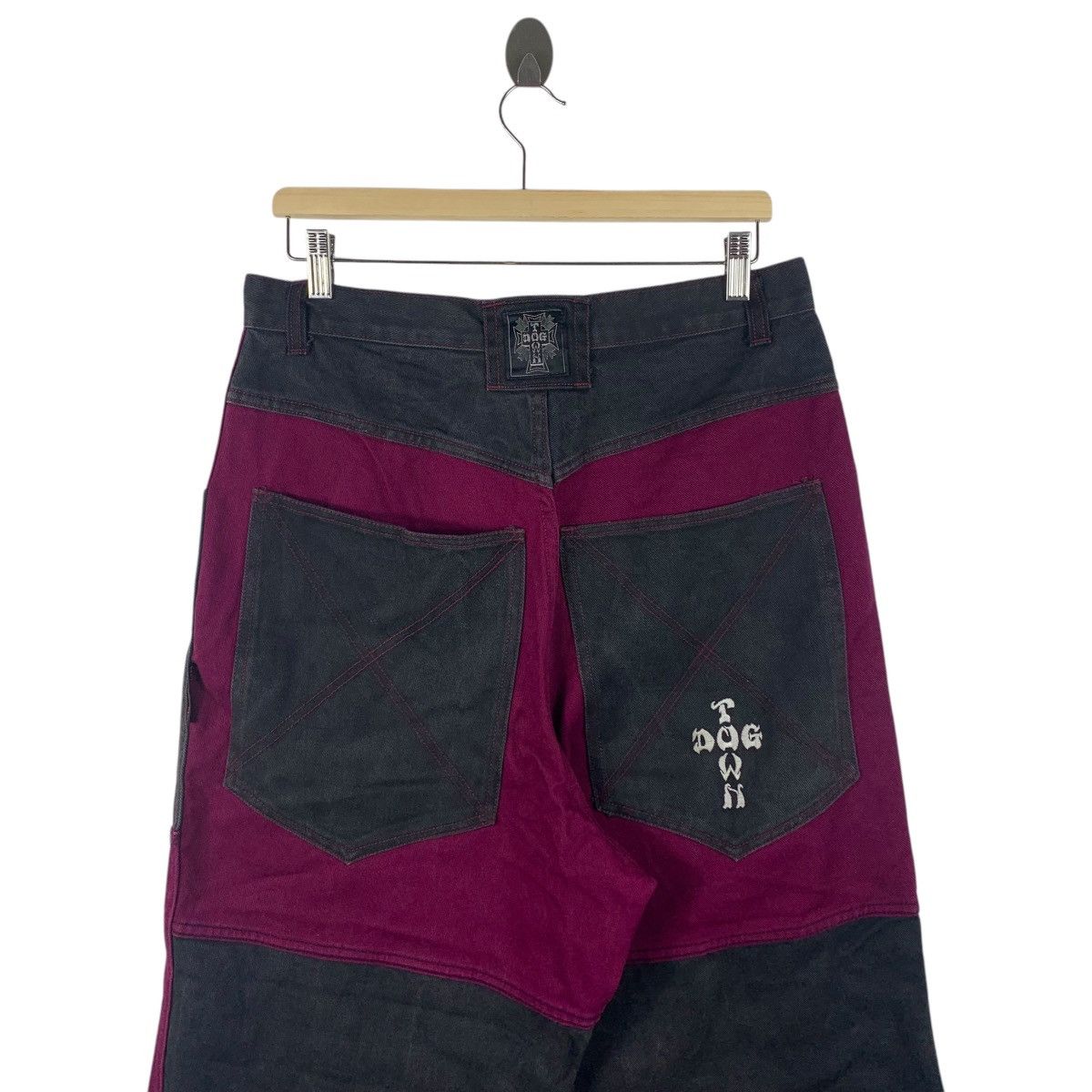 Dogtown × Vintage Vintage DOG TOWN Double knee baggy pants Size US 32 / EU 48 - 16 Thumbnail