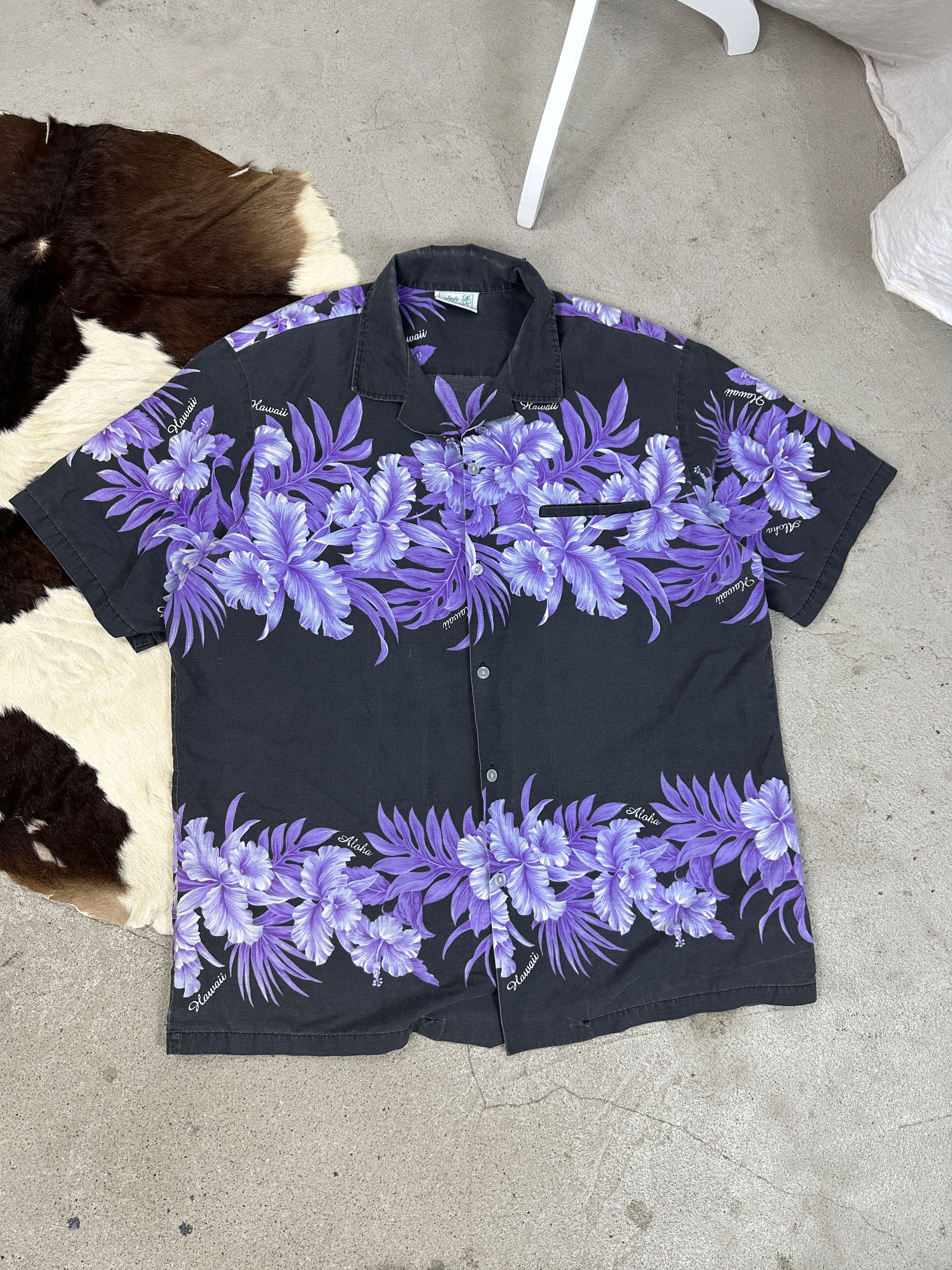 Vintage Vintage 00s Streetwear Oversize Skater Summer Hawaiian Shirt Size US XL / EU 56 / 4 - 1 Thumbnail