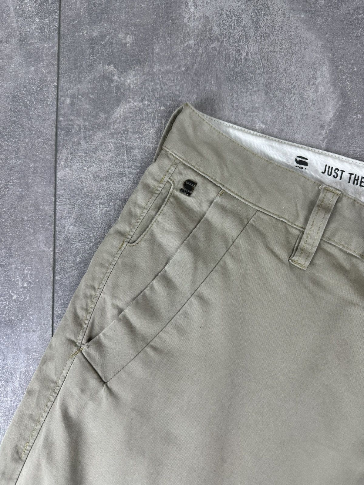 G-Star G-Star Raw Slim Tapered Chinos Pants Small Logo Size US 34 / EU 50 - 3 Thumbnail