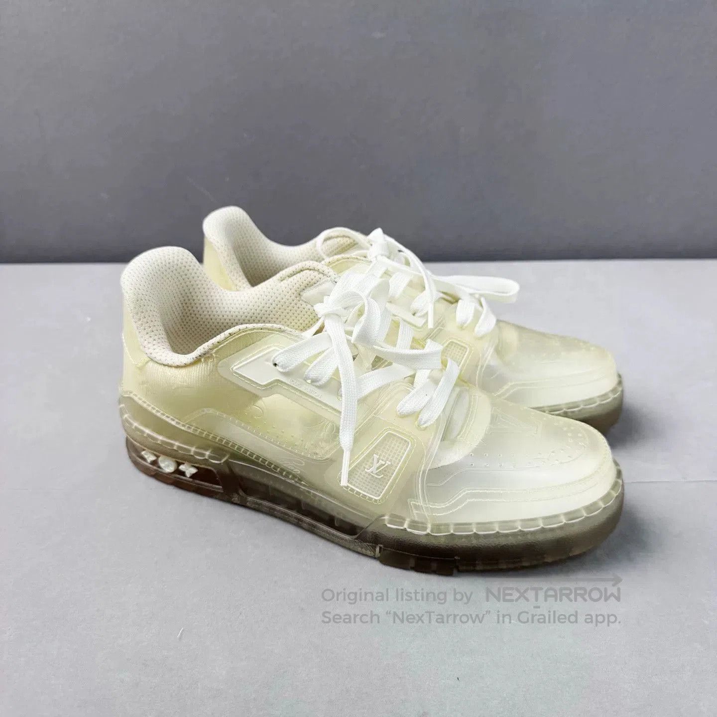 Louis Vuitton Louis Vuitton Transparent Jelly Trainer. Size US 6 / EU 39 - 1 Thumbnail