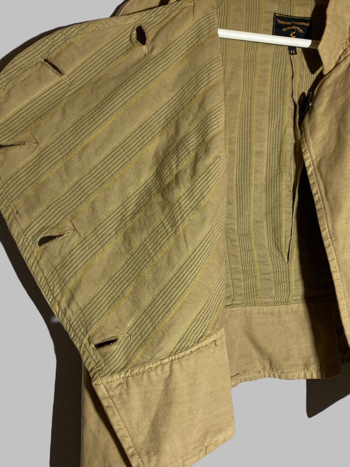 Vintage × Vivienne Westwood Vivienne Westwood Anglomania Asymmetric Button Up Jacket Size M / US 6-8 / IT 42-44 - 14 Thumbnail