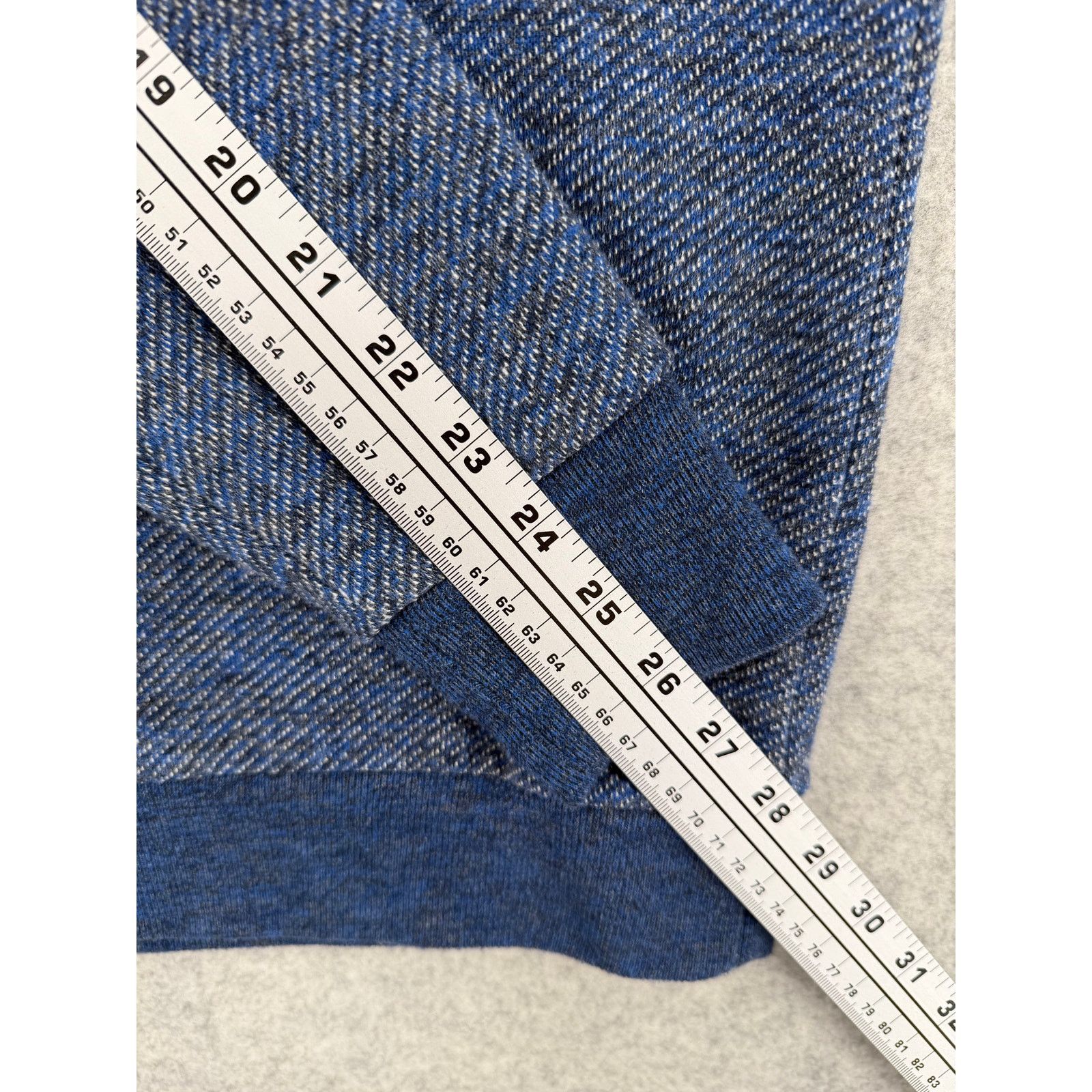 Scotch & Soda Scotch & Soda Rise & Ride Soft Denim Blue Knitted Hoodie Size US M / EU 48-50 / 2 - 9 Thumbnail