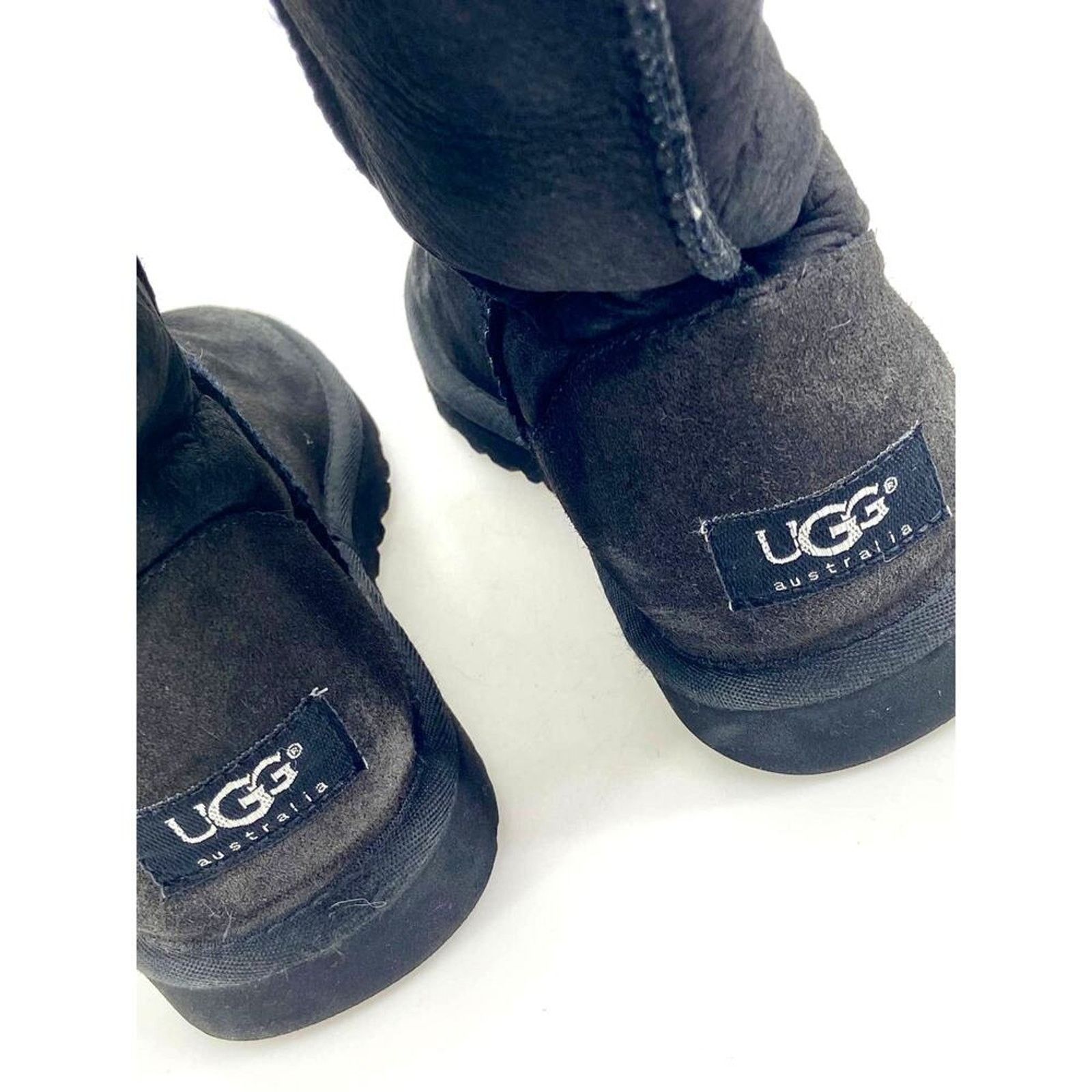 Ugg UGG Black Classic Tall Suede Winter Boots Women's Size 6 Size US 6 / IT 36 - 7 Thumbnail