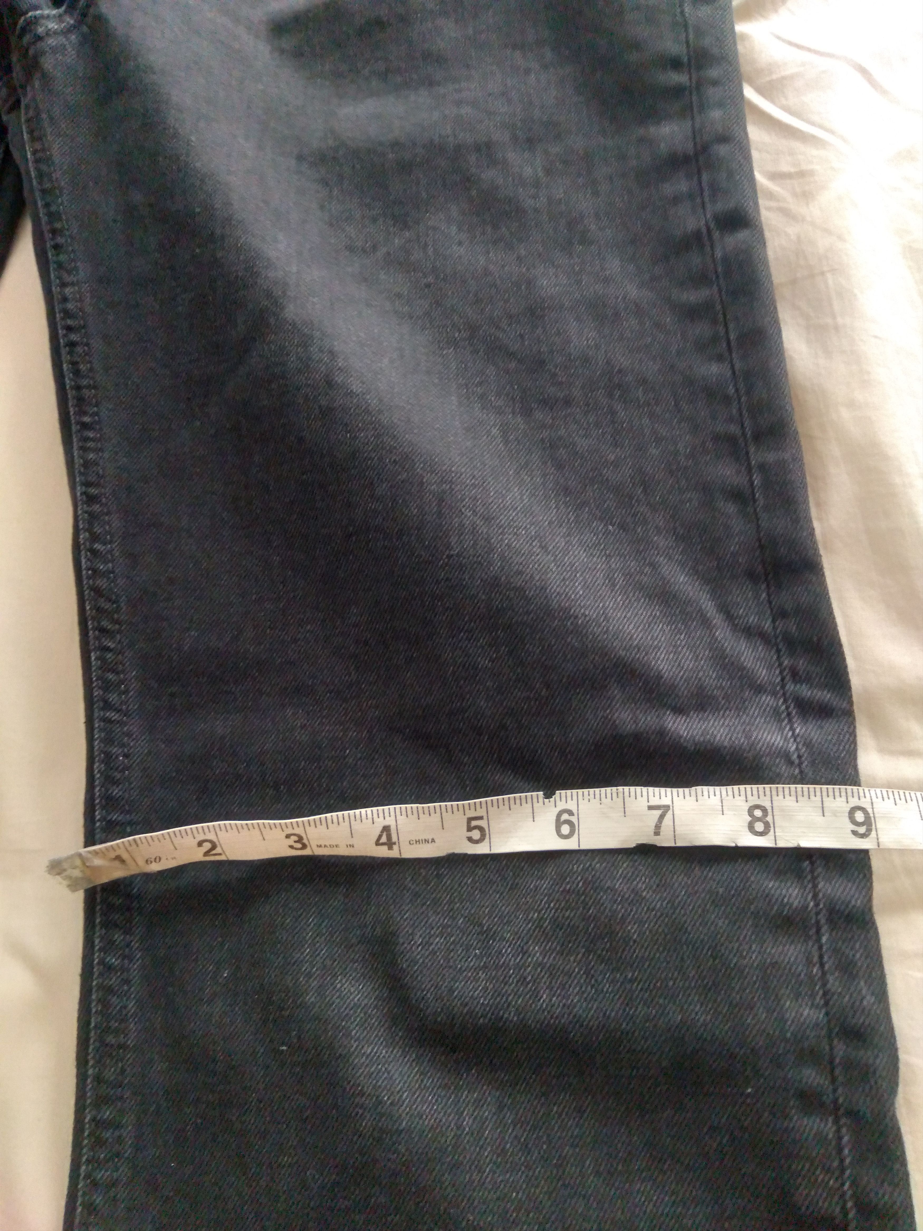 Sefr Washed Black Straight Jeans Italy 30 Size US 30 / EU 46 - 6 Thumbnail