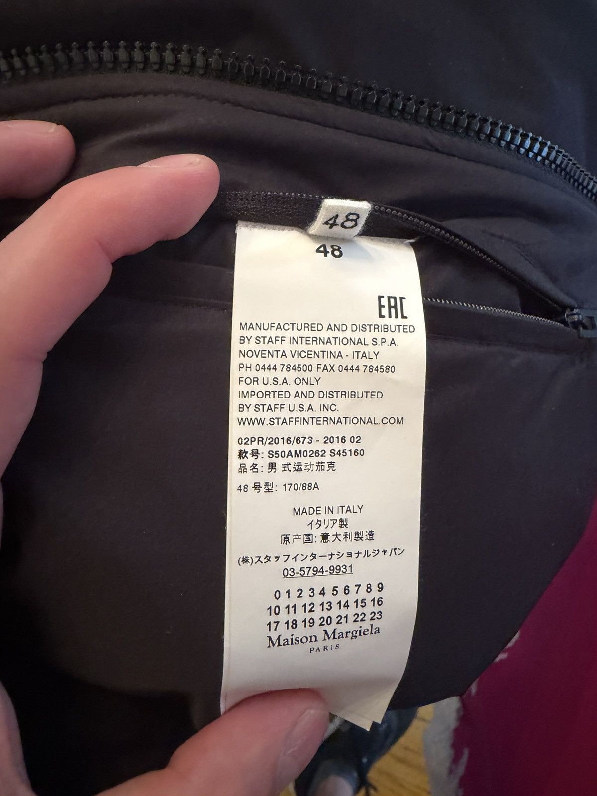 Maison Margiela MAISON MARGIELA: Back To The Future Bomber Jacket In Black Size US M / EU 48-50 / 2 - 4 Thumbnail