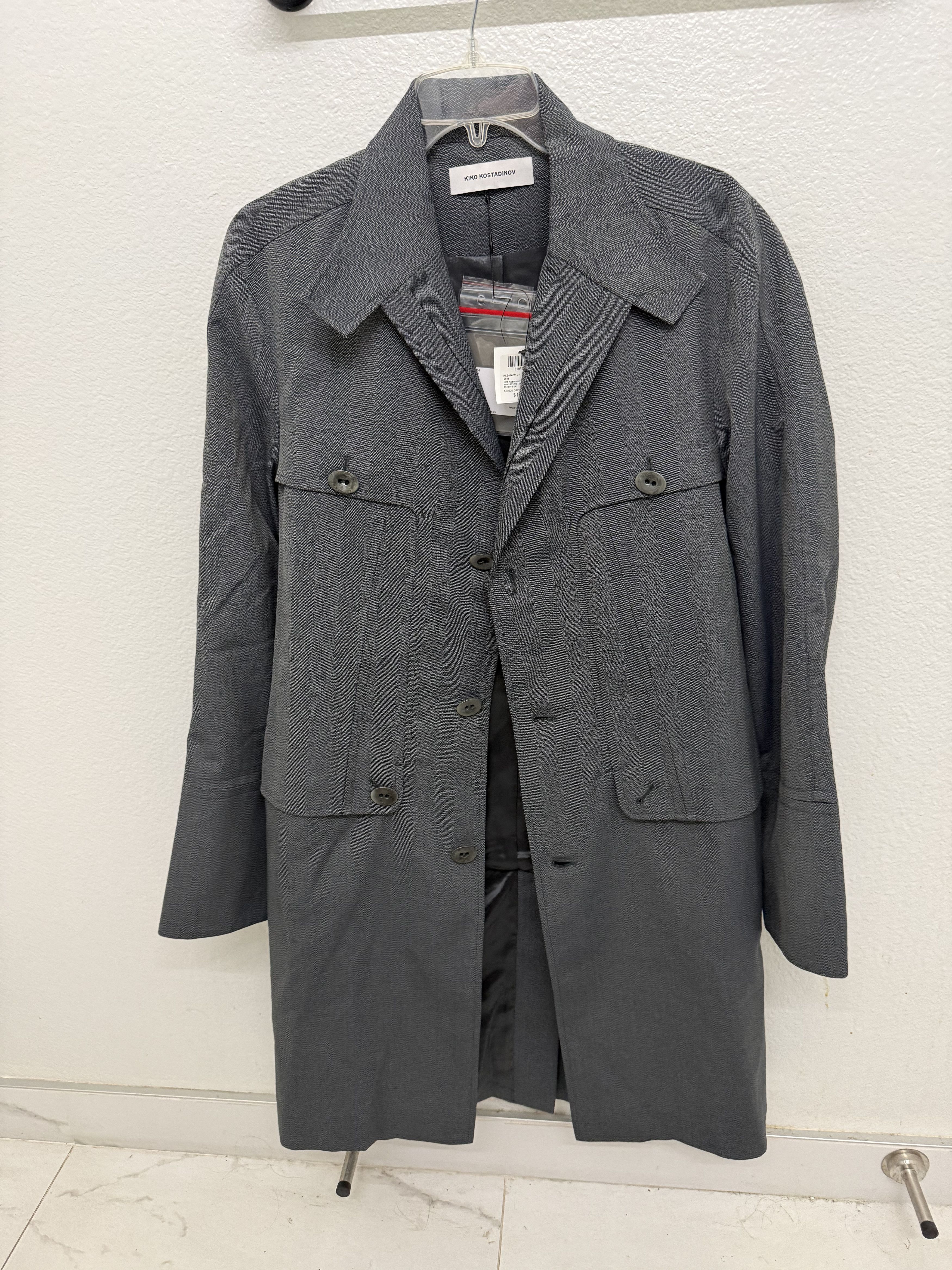 Kiko Kostadinov Kiko Kostadinov Midnight Stripe Padded Coat | Grailed