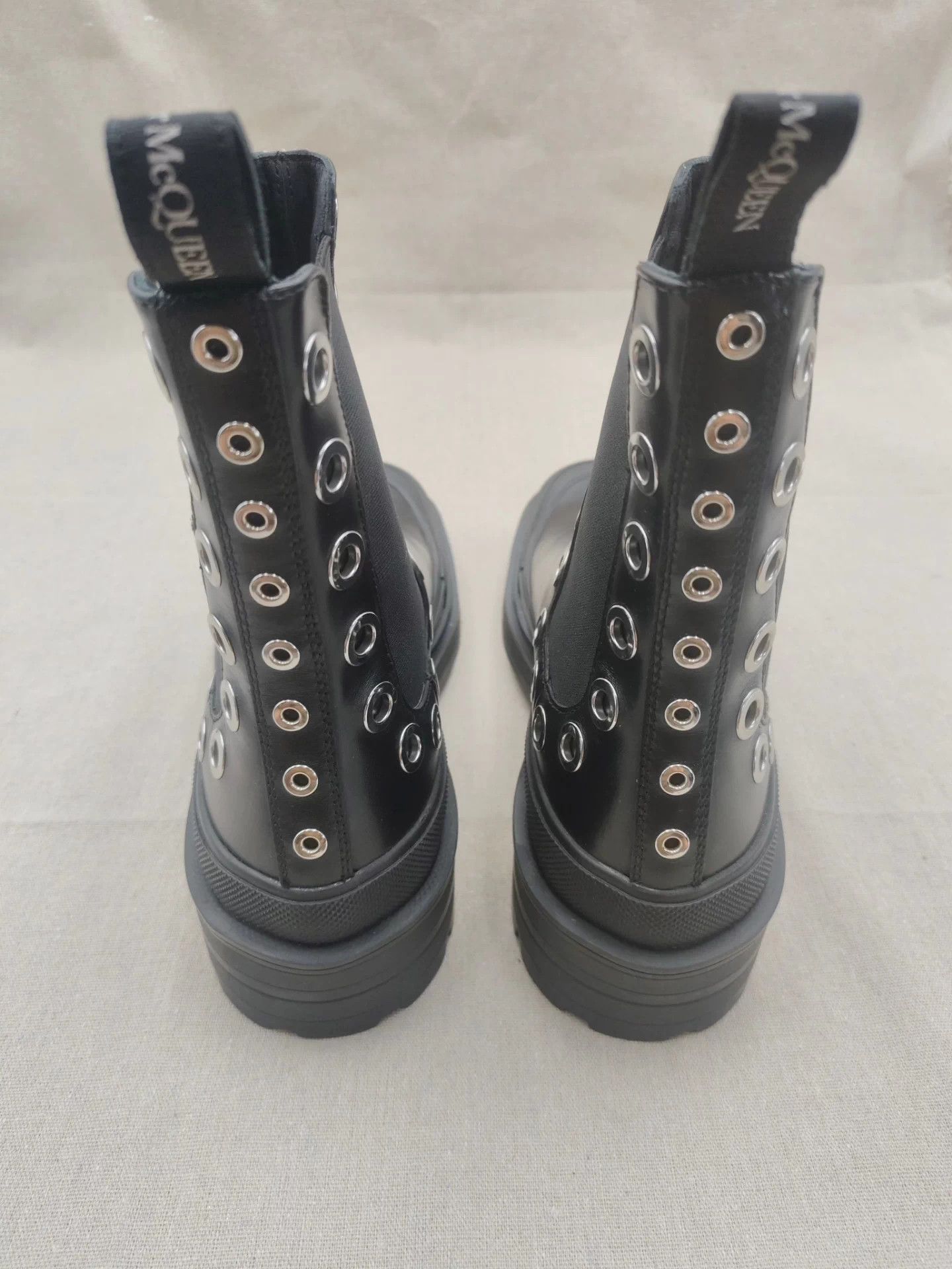 Alexander McQueen AMQ high-top combat boots platform men 40-43 Size US 7 / EU 40 - 4 Thumbnail