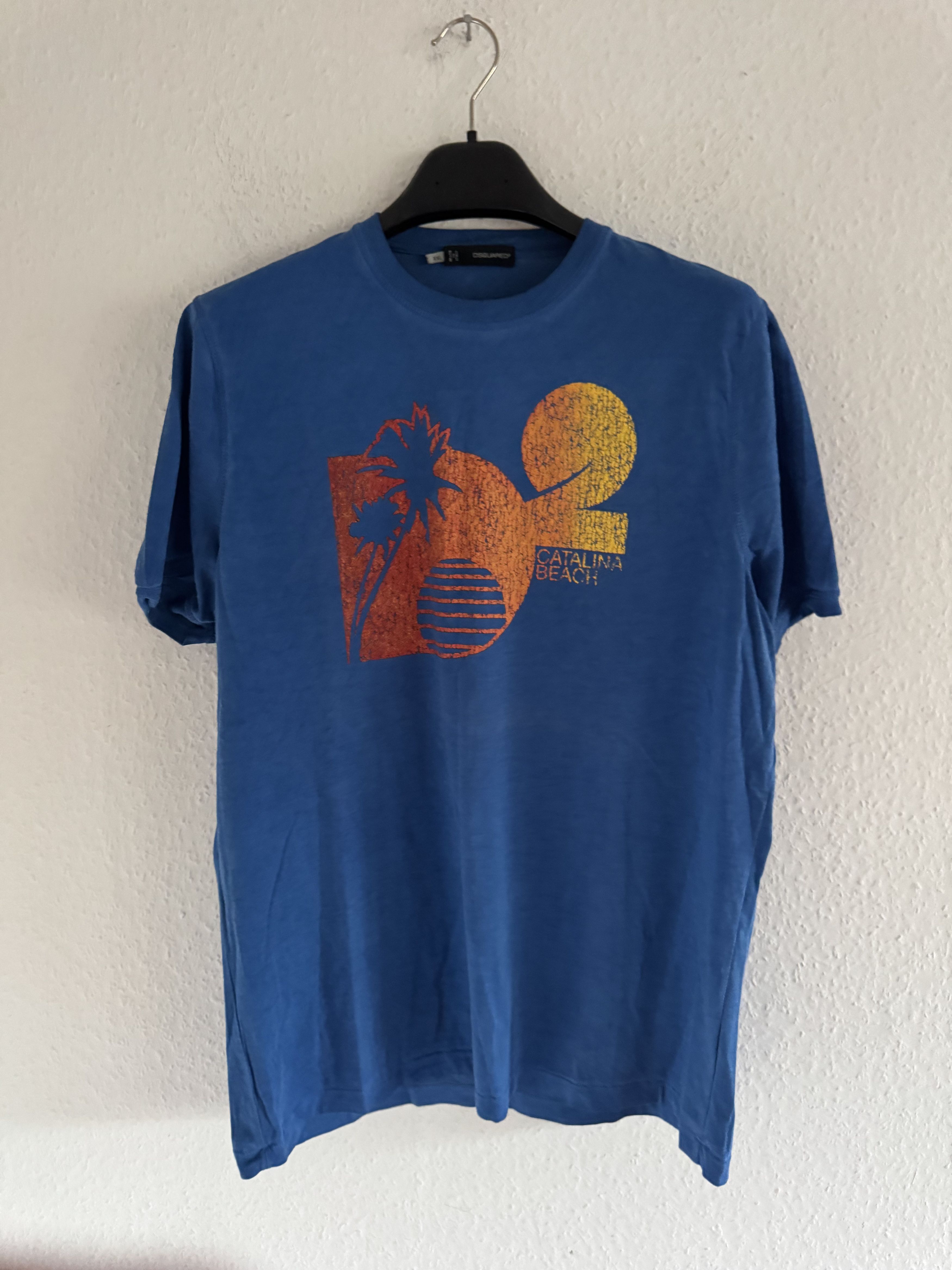 Dsquared2 Catalina Beach Graphic T-Shirt SS12 Size US XXL / EU 58 / 5 - 4 Thumbnail