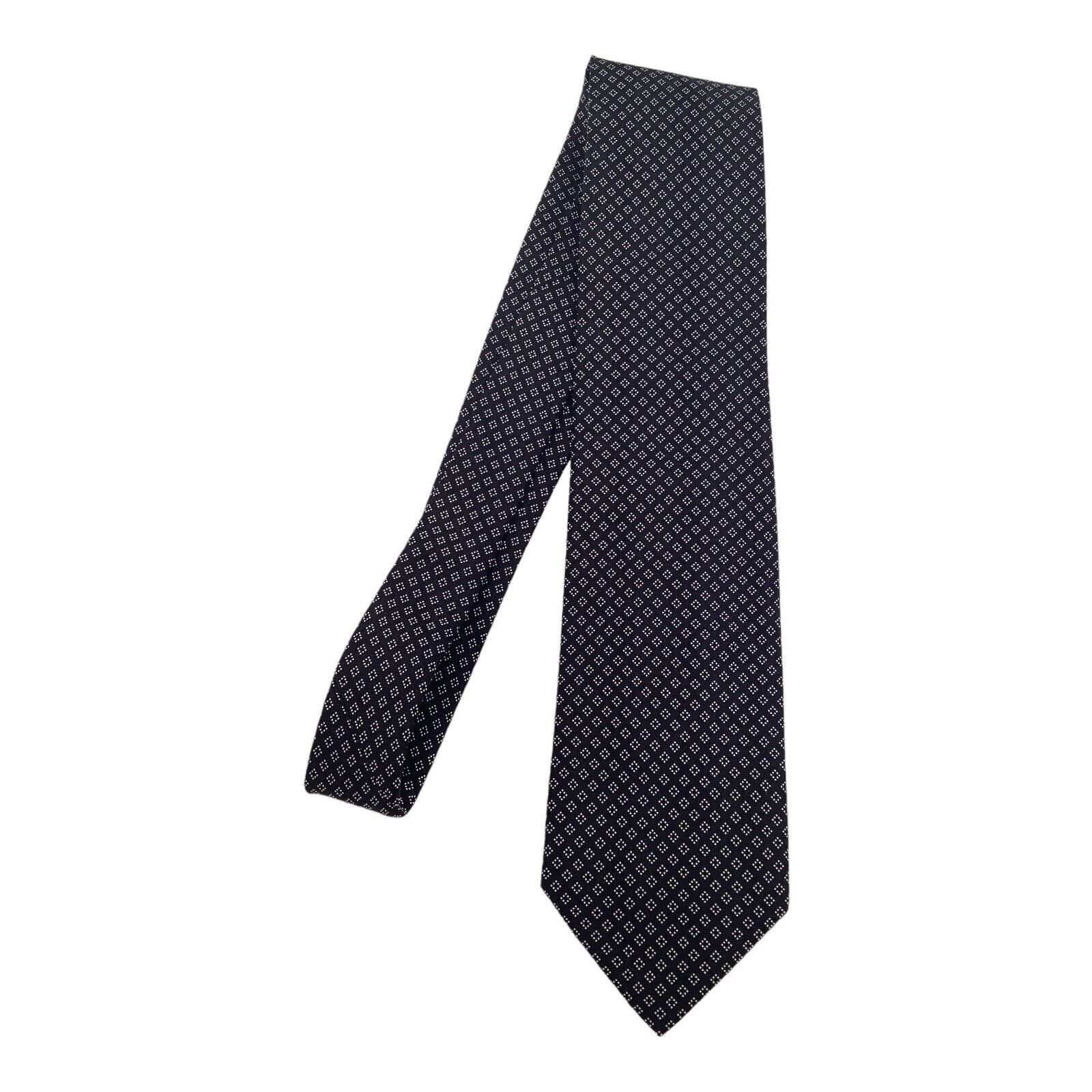 Other HEMLOCK Black Geometric Silk Tie W: 3.5" EX COND Size ONE SIZE - 6 Thumbnail