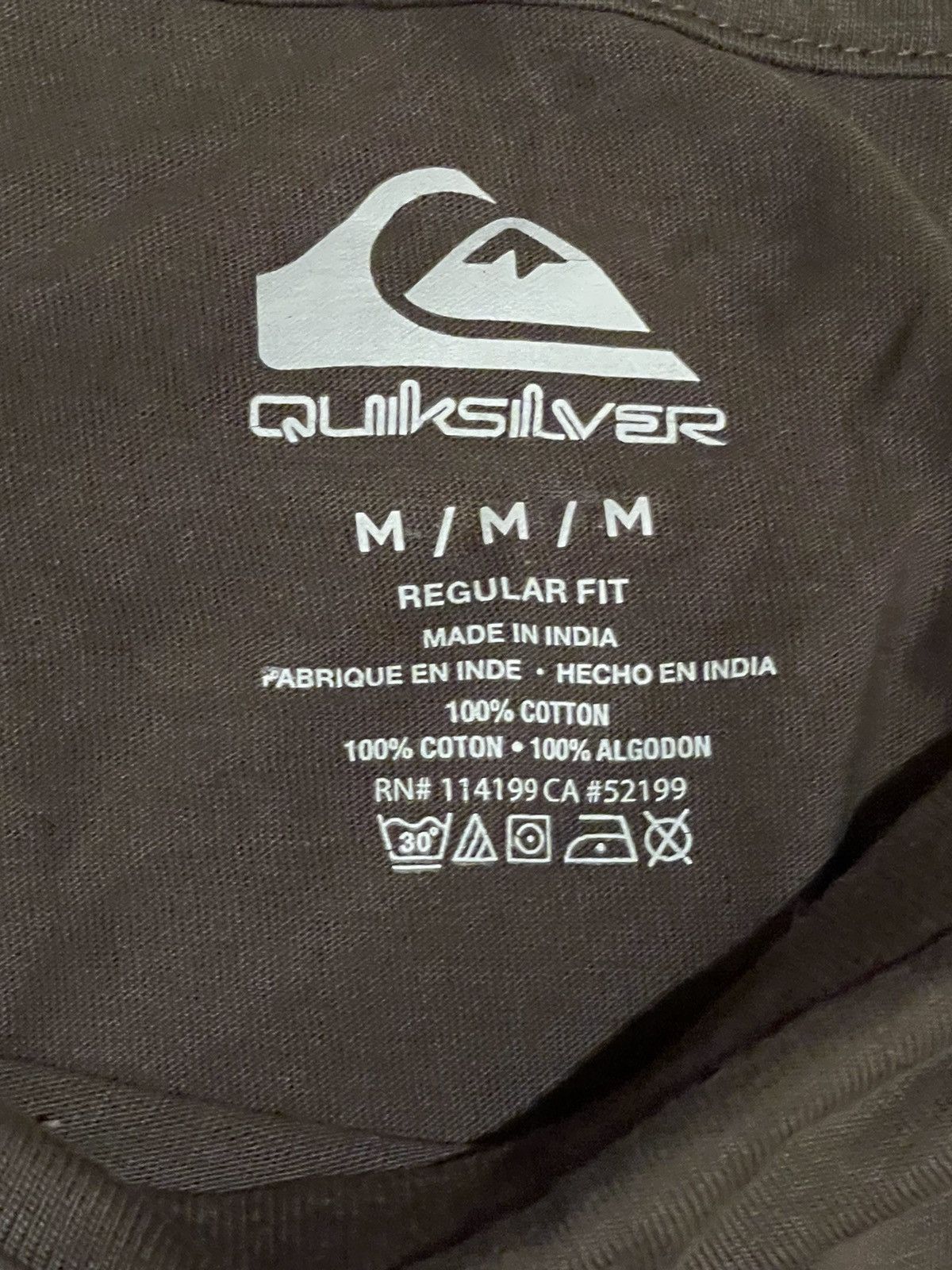 Quiksilver × Vintage QuickSilver Vintage Surf Style Long Sleeve Big Central Logo Size US M / EU 48-50 / 2 - 11 Thumbnail
