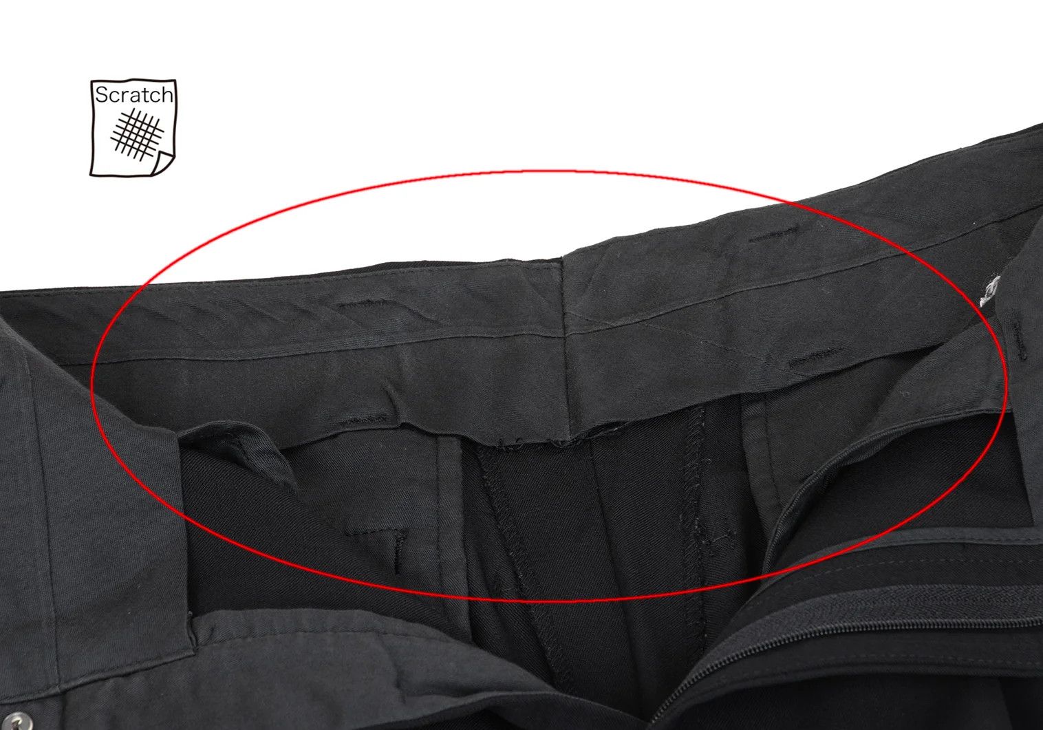 Jean Paul Gaultier Wool Tapered Pants in Black Size 50 Size US 34 / EU 50 - 9 Thumbnail