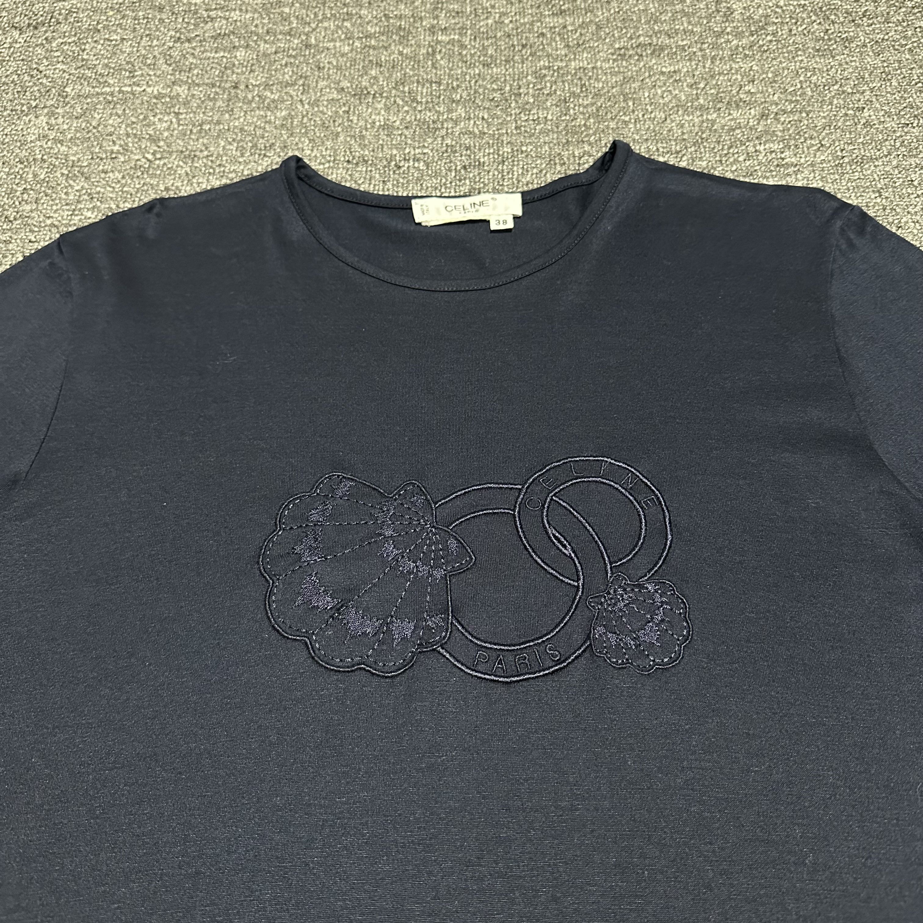 Celine × Vintage Vintage Celine Tee Size US S / EU 44-46 / 1 - 2 Thumbnail