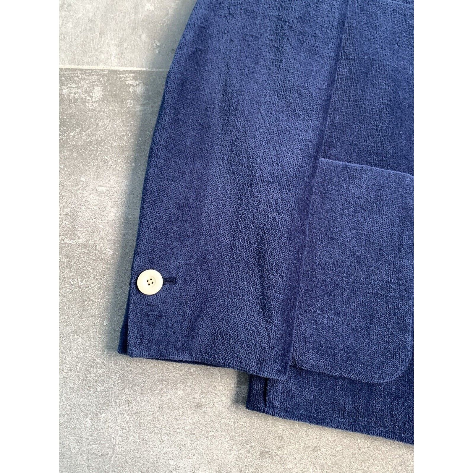 Japanese Brand × Rowing Blazers Mens ROWING BLAZERS Terrycloth Sport Blazer Jacket EU52 UK42 Size 52R - 15 Thumbnail