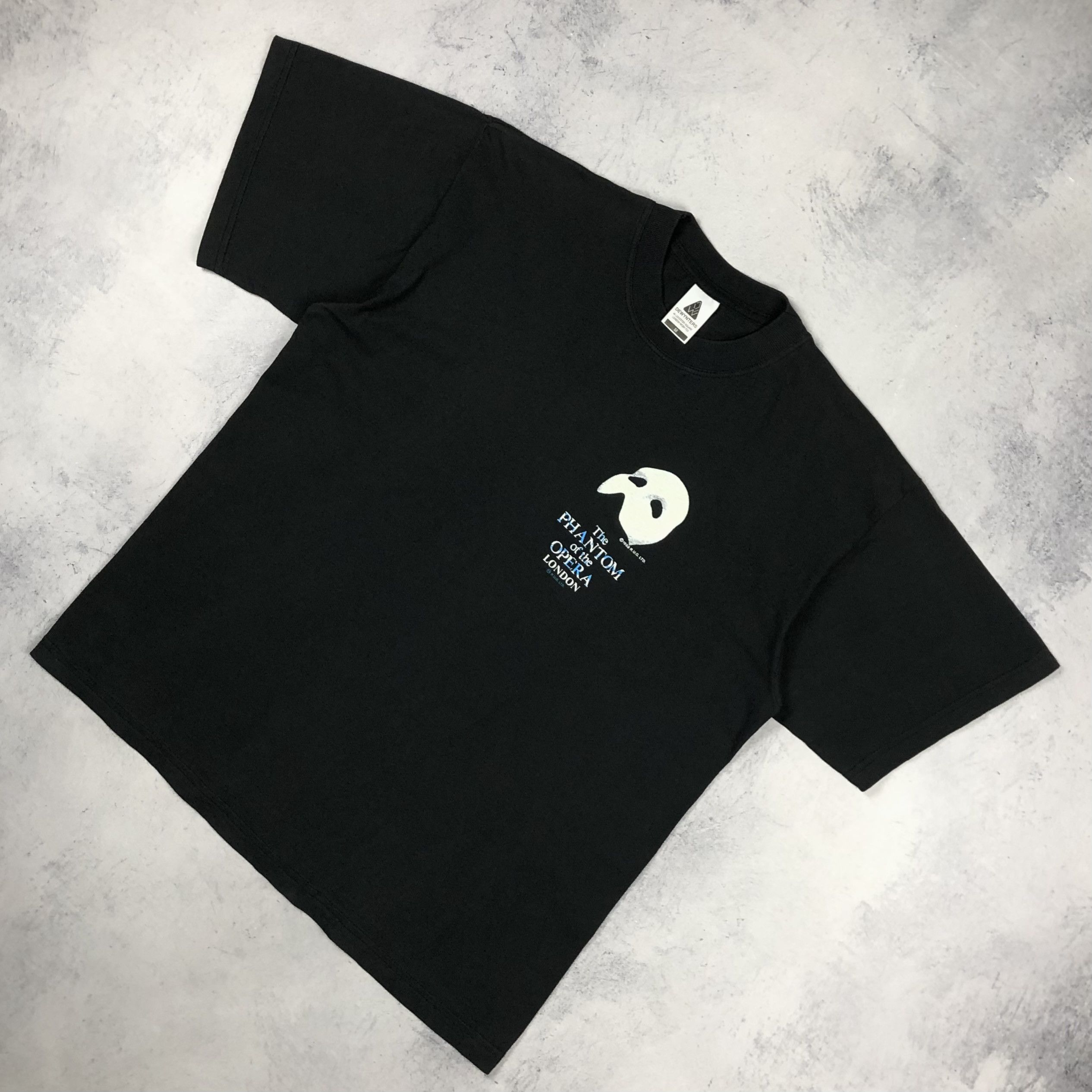 Vintage 1988 The Phantom of the Opera London Tee Size US M / EU 48-50 / 2 - 1 Thumbnail