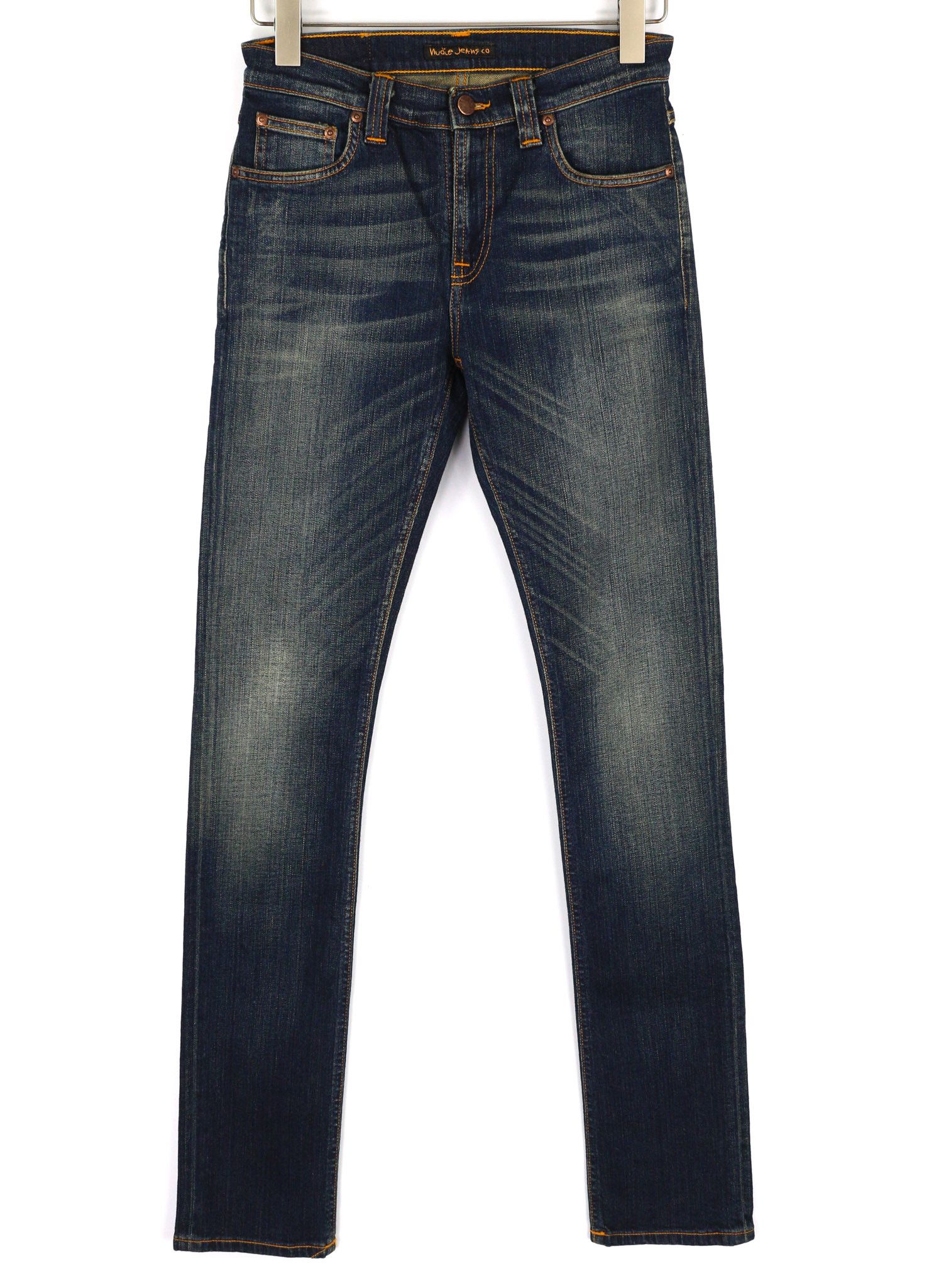 Nudie Jeans TUBE TOM W28/L34 Golden Indigo Organic Blue Jeans 81621 Size US 28 / EU 44 - 1 Thumbnail