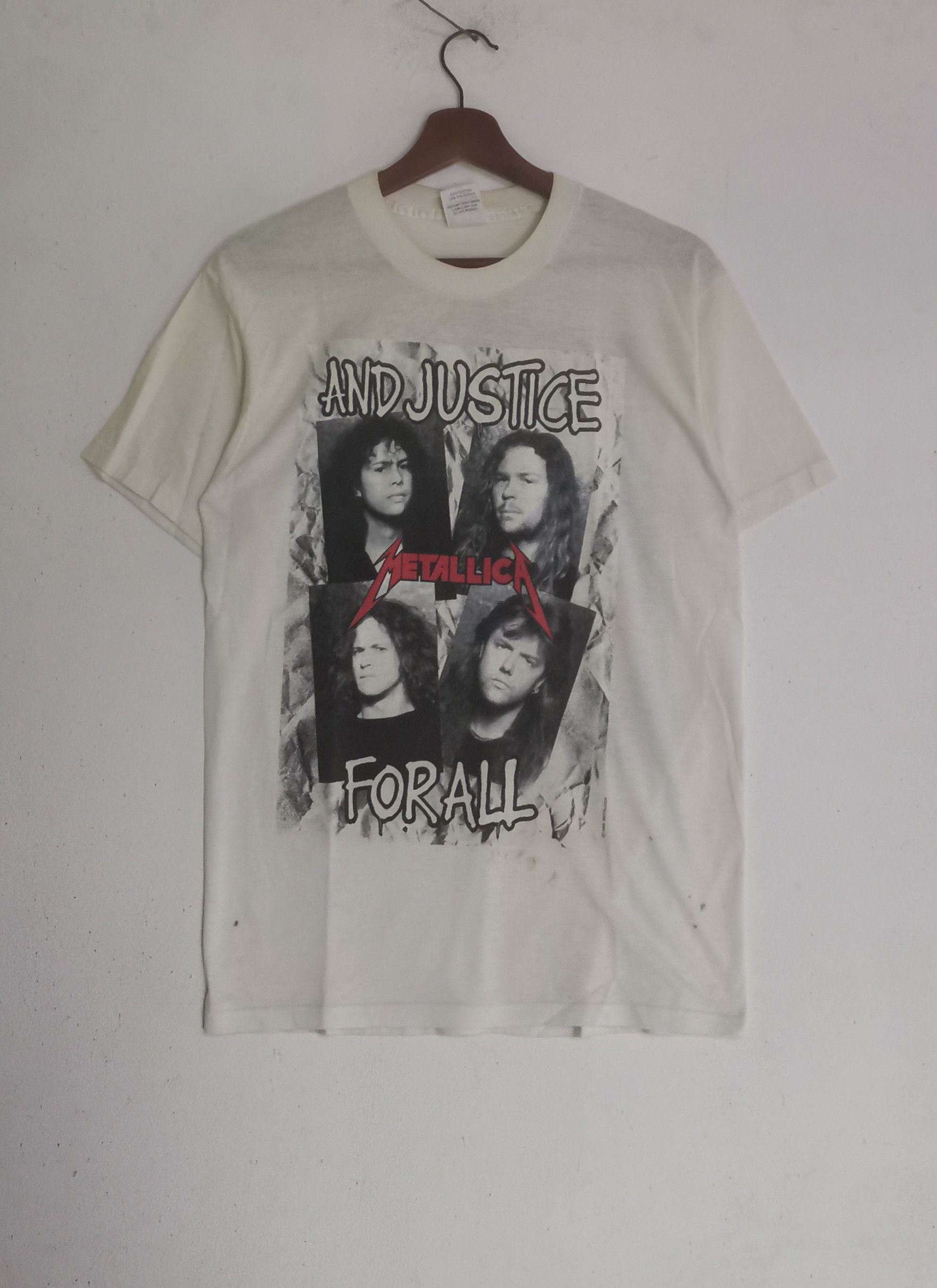 Metallica × Vintage Rare vintage Metallica t-shirt American heavy metal band Size US L / EU 52-54 / 3 - 1 Thumbnail