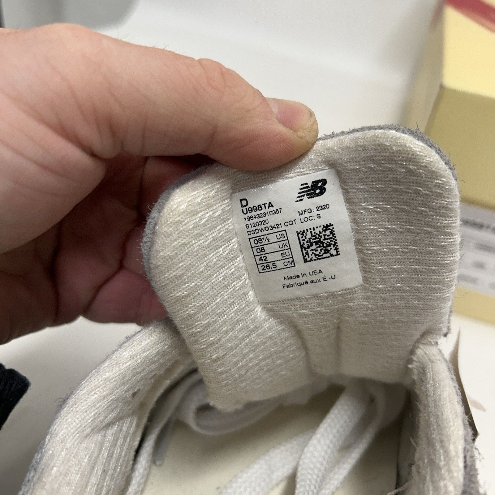 New Balance New Balance 998 Made In USA “Grey Day” U998TA Size US 8.5 / EU 41-42 - 5 Thumbnail