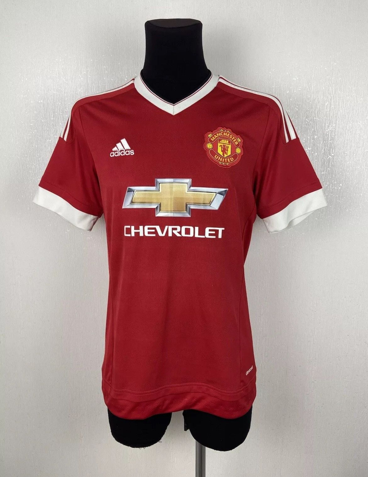 Adidas Manchester United FC 2015/16 Home Jersey Shirt Adidas Size M Size US M / EU 48-50 / 2 - 1 Thumbnail