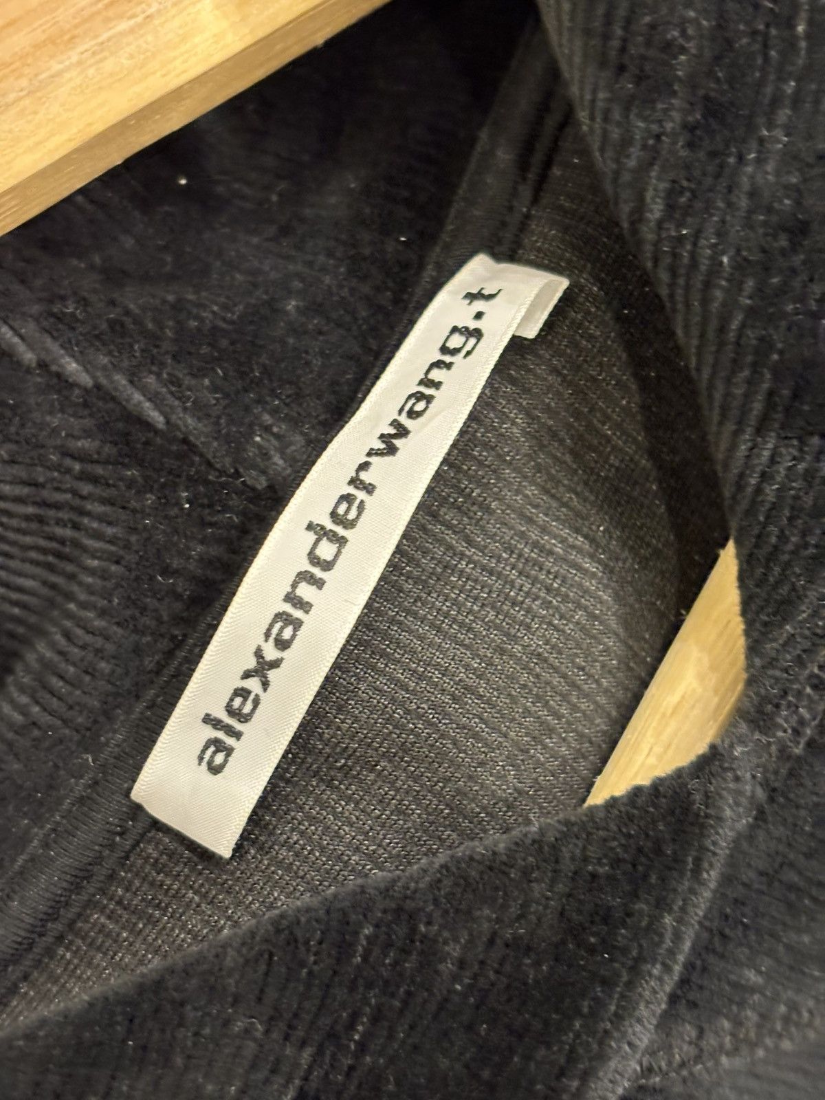 Alexander Wang Alexander Wang Corduroy Cropped Hoodie Size S / US 4 / IT 40 - 3 Thumbnail