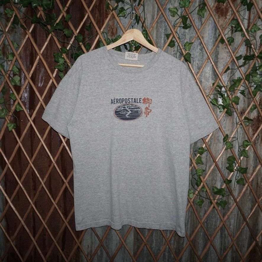 Aeropostale XL - Vintage Y2K Aeropostale Japanese 90s bonsai tree tshirt Size US XL / EU 56 / 4 - 1 Thumbnail