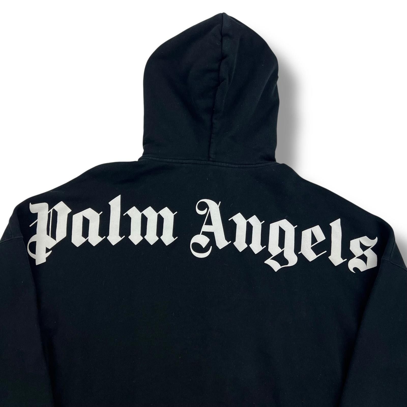 Palm Angels Palm Angels Black Spellout Hoodie Size US L / EU 52-54 / 3 - 1 Thumbnail