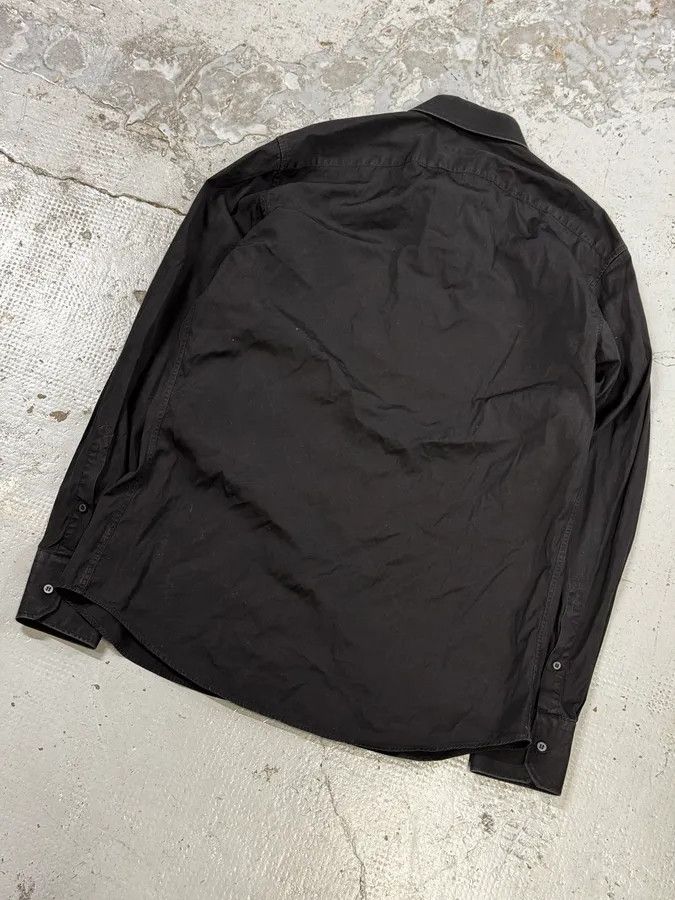 Gucci Gucci Black Classic Cotton Shirt Size US M / EU 48-50 / 2 - 6 Thumbnail