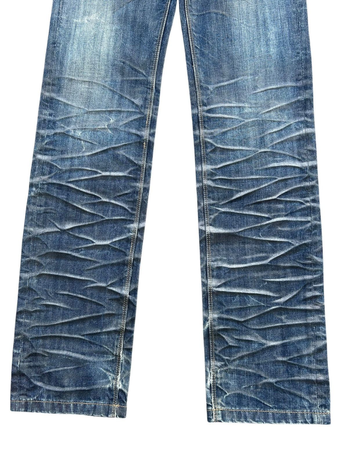 semanticdesign Semantic Design Japanese Punk Distressed Denim Jeans Size US 29 - 4 Thumbnail