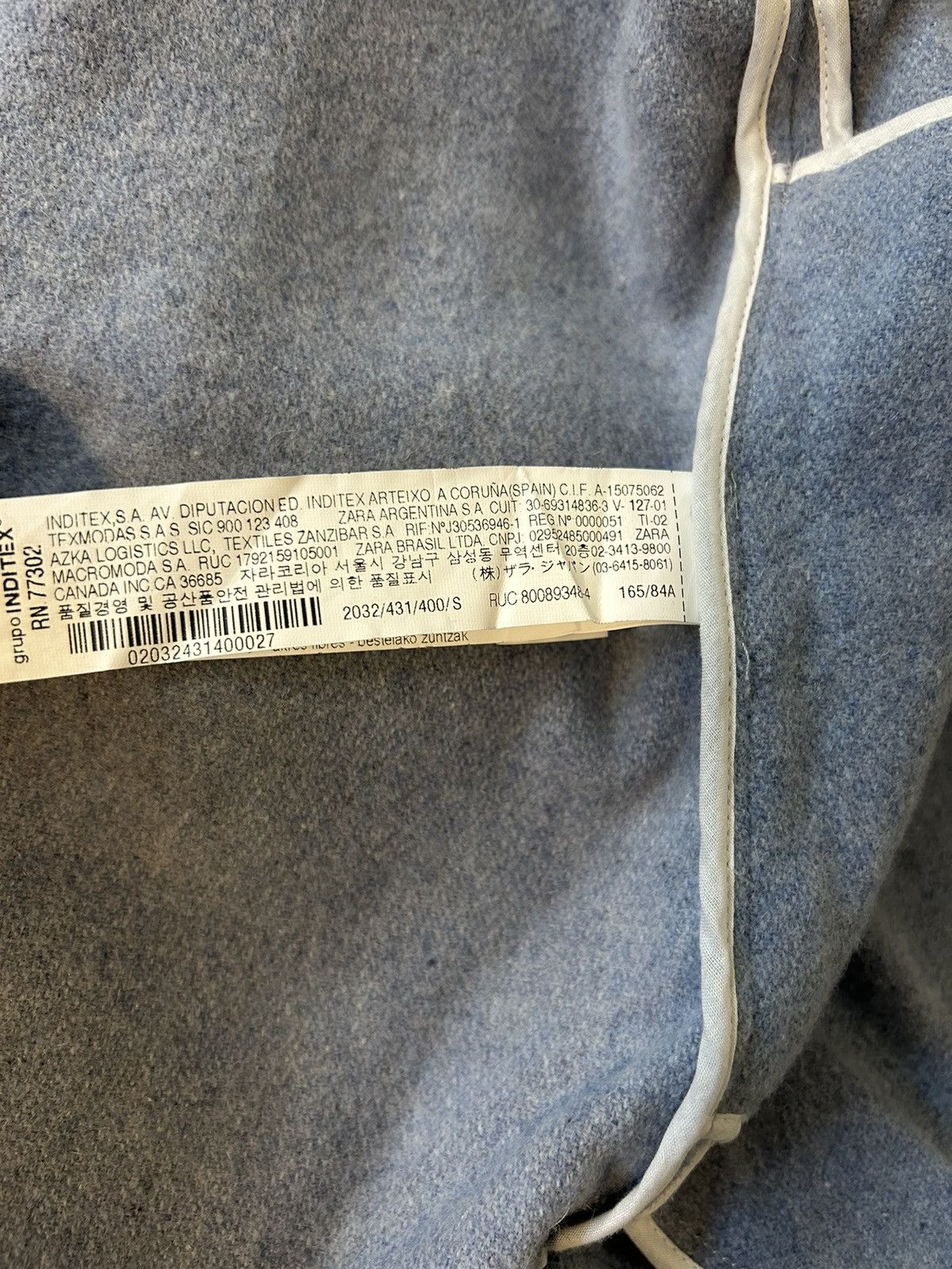 Zara zara wool blend coat Size S / US 4 / IT 40 - 5 Thumbnail