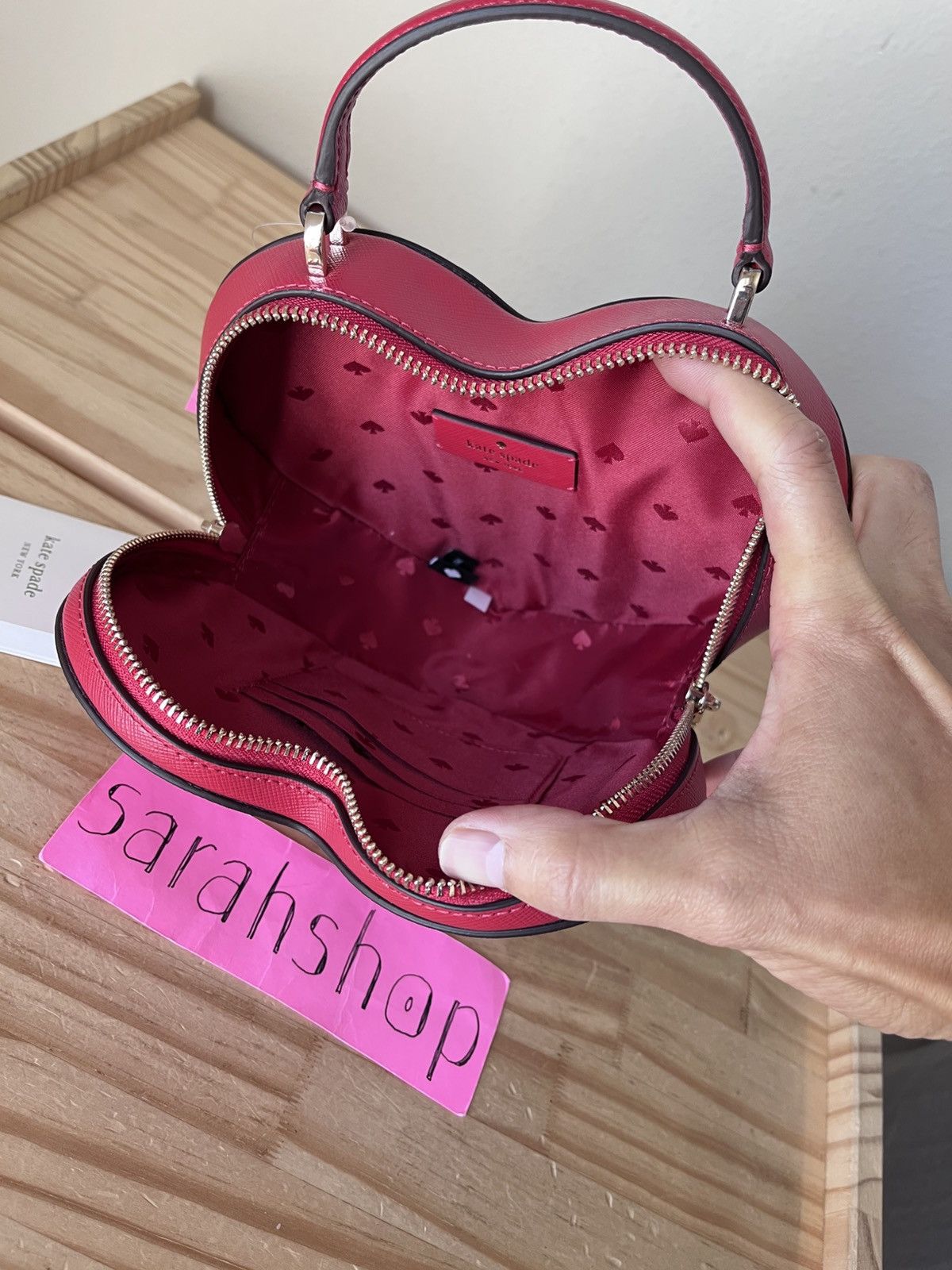Kate Spade Kate Spade Love Shack Heart Crossbody Size ONE SIZE - 10 Thumbnail