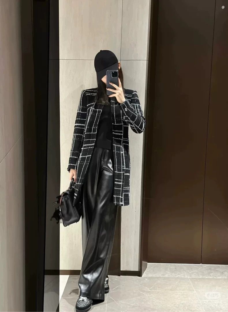 Chanel Chanel 23A Handicraft Workshop Series Woven Coat 2503-Nexta Size XXS / US 00 / IT 34 - 9 Thumbnail