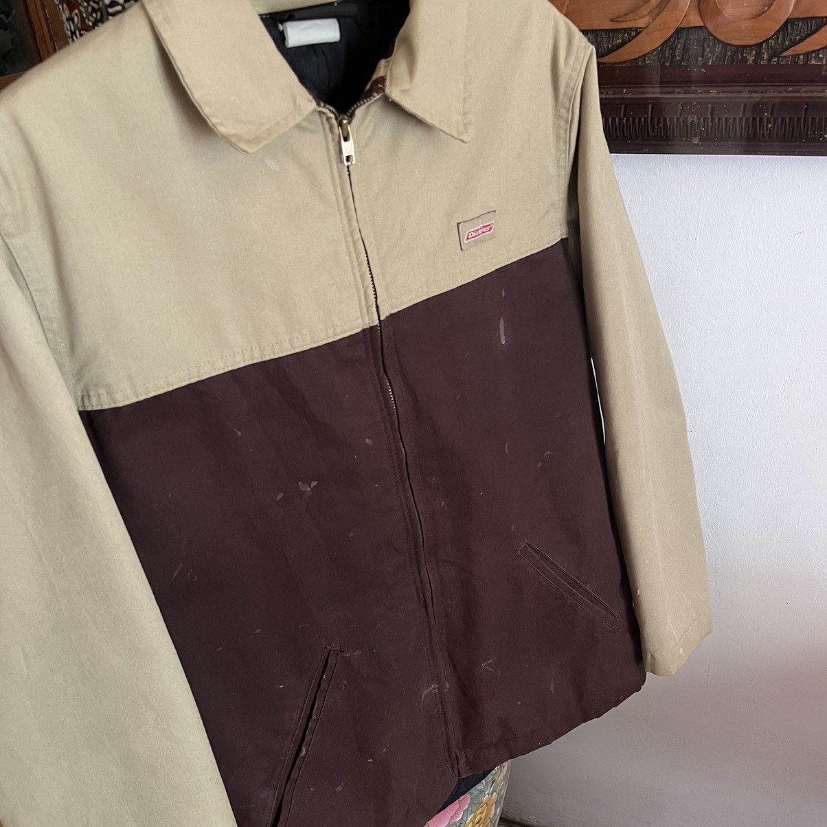 Dickies Vintage Dickies 2 tone Work Jacket detroit jacket Size US M / EU 48-50 / 2 - 3 Thumbnail