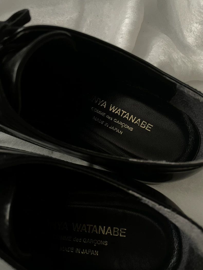 Junya Watanabe Junya Watanabe Black leather shoes Size US 6 / EU 39 - 5 Thumbnail