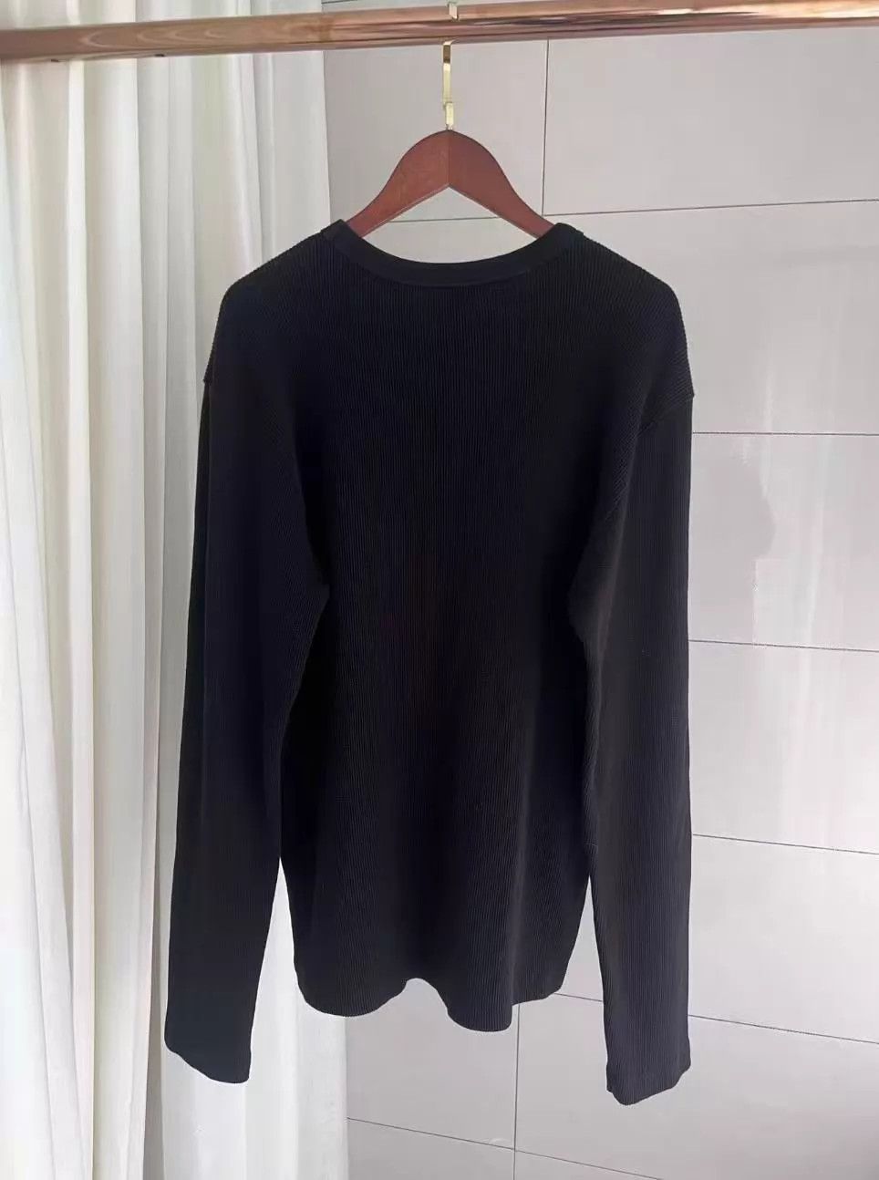 Chrome Hearts Chrome Hearts 30 Sanskrit Embro Black Waffle LS 175/104B Size US L / EU 52-54 / 3 - 2 Thumbnail