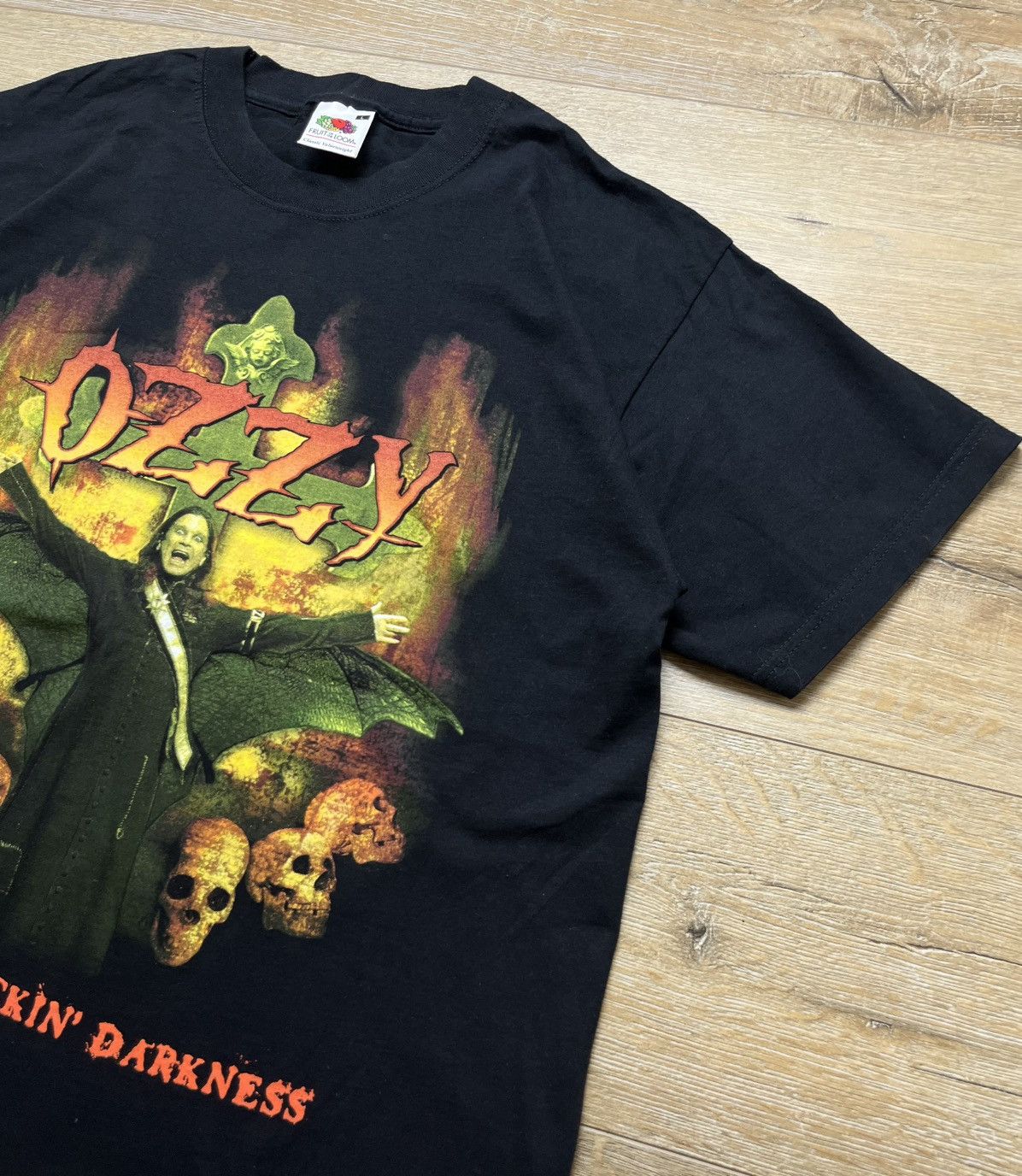 Vintage VINTAGE 2002 OZZY OSBOURNE PRINCE OF FUCKIN DARKNESS TEE Size US L / EU 52-54 / 3 - 4 Thumbnail