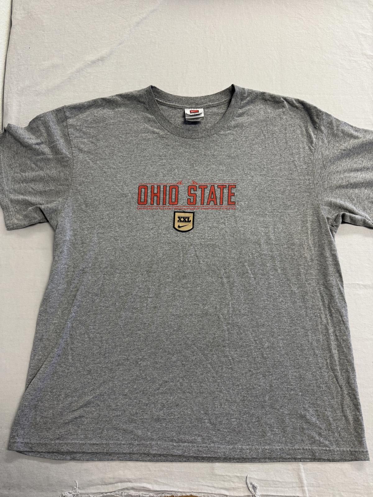 Nike Ohio State Center Swoosh XXL Nike Engineered T-shirt XL Size US XL / EU 56 / 4 - 1 Thumbnail