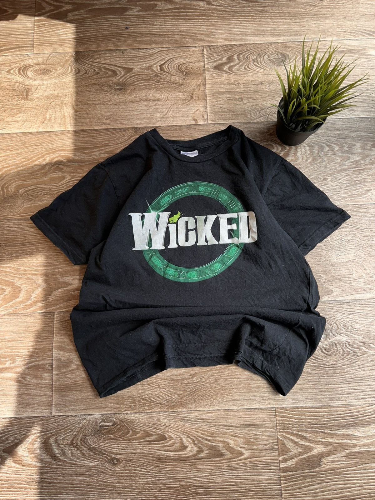Vintage 🔥 90s Wicked Witch Vintage T-Shirt Movie Horror Y2K USA Punk Size US M / EU 48-50 / 2 - 1 Thumbnail