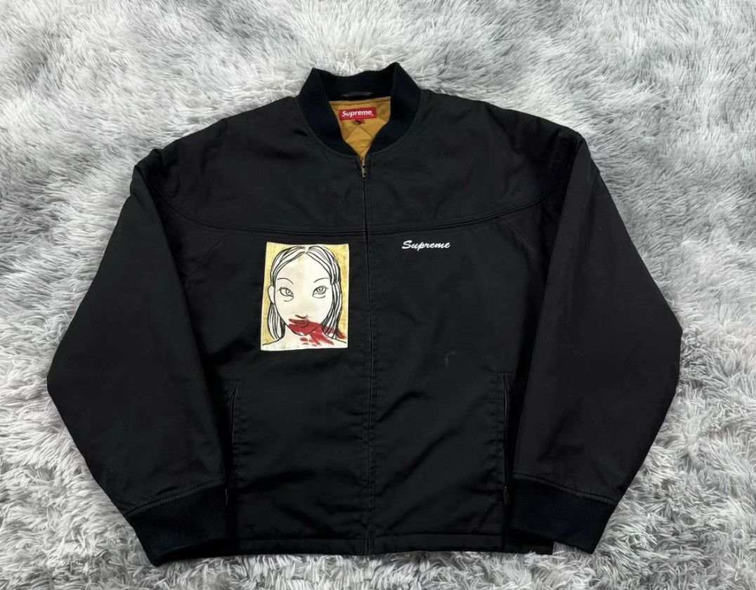 Art Crew Jacket Rita Ackermann Supreme Supreme Mug Shot Crew