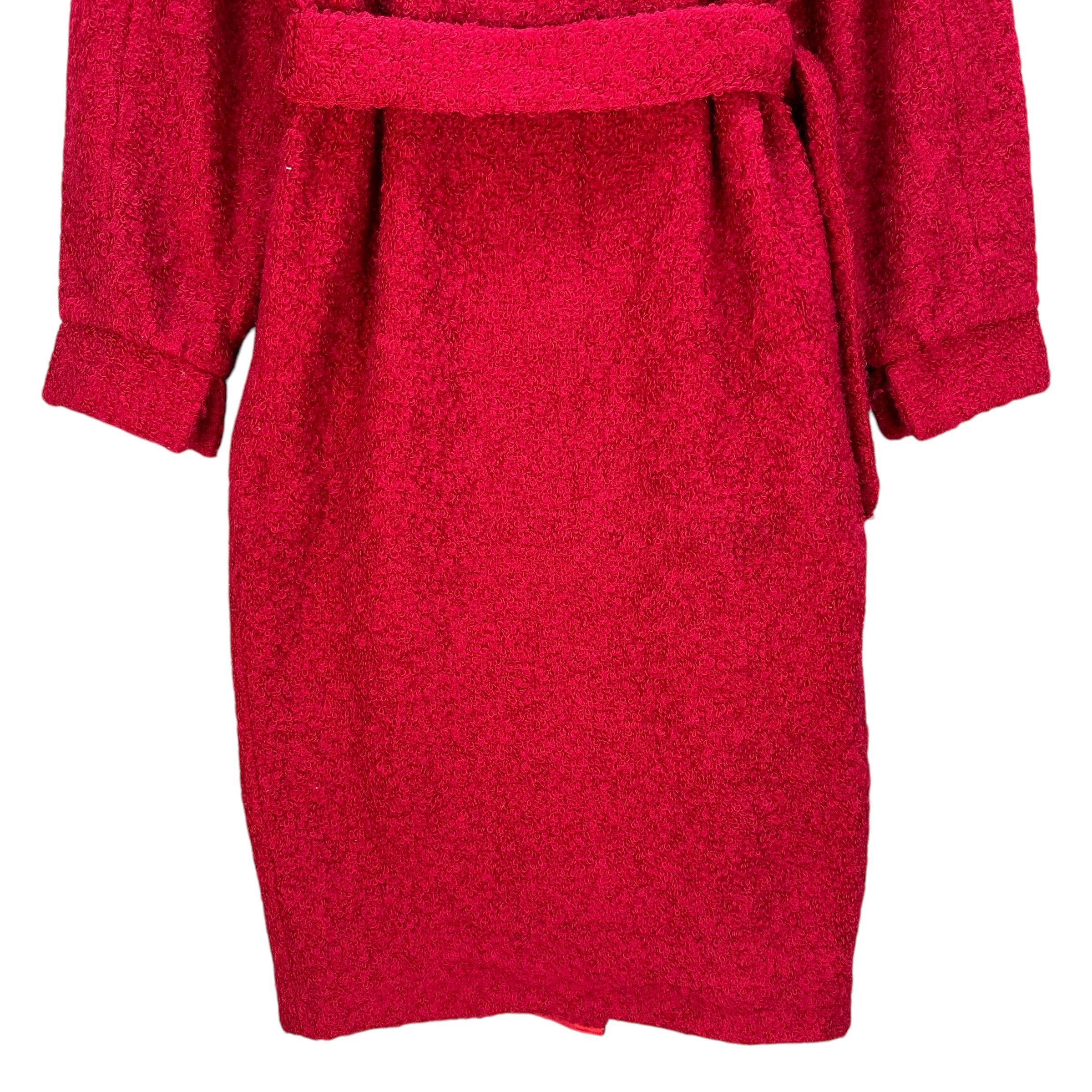 Norma Kamali NORMA KAMALI Red Robes Long Coat Trench Coat #A64-1545 Size M / US 6-8 / IT 42-44 - 13 Thumbnail
