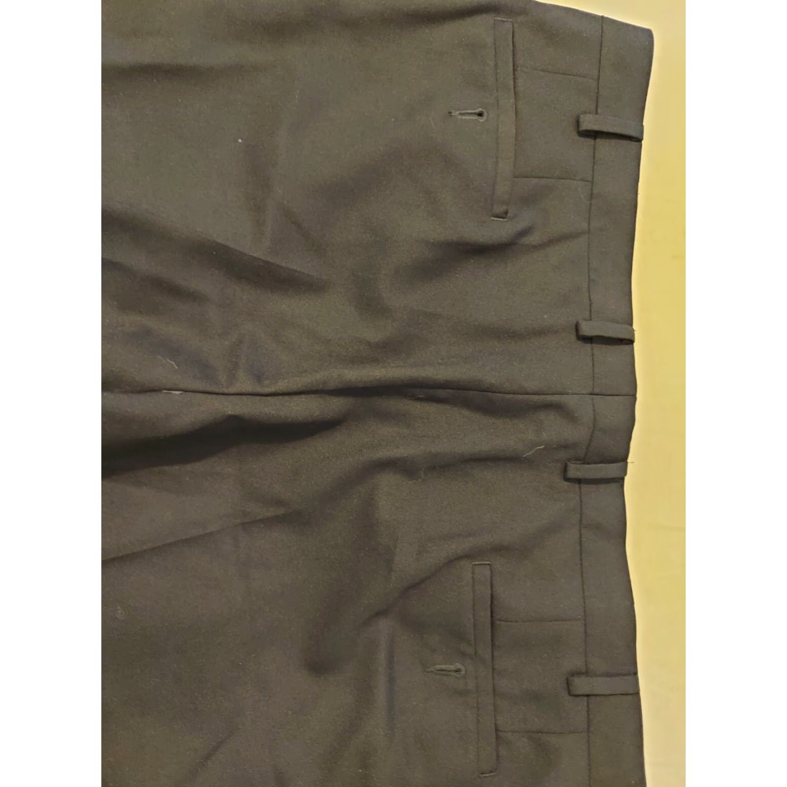 Polo Ralph Lauren Polo Ralph Lauren Pants Dress Mens 42 Regular 42x30 Black Chino Khaki Slacks Trousers Size US XL / EU 56 / 4 - 2 Thumbnail