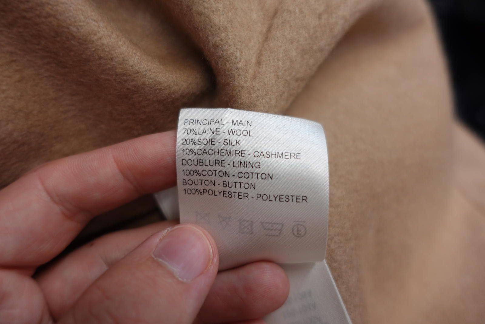 Louis Vuitton Louis Vuitton Monogram Cashmere Overshirt in Beige/Grey Size US L / EU 52-54 / 3 - 5 Thumbnail