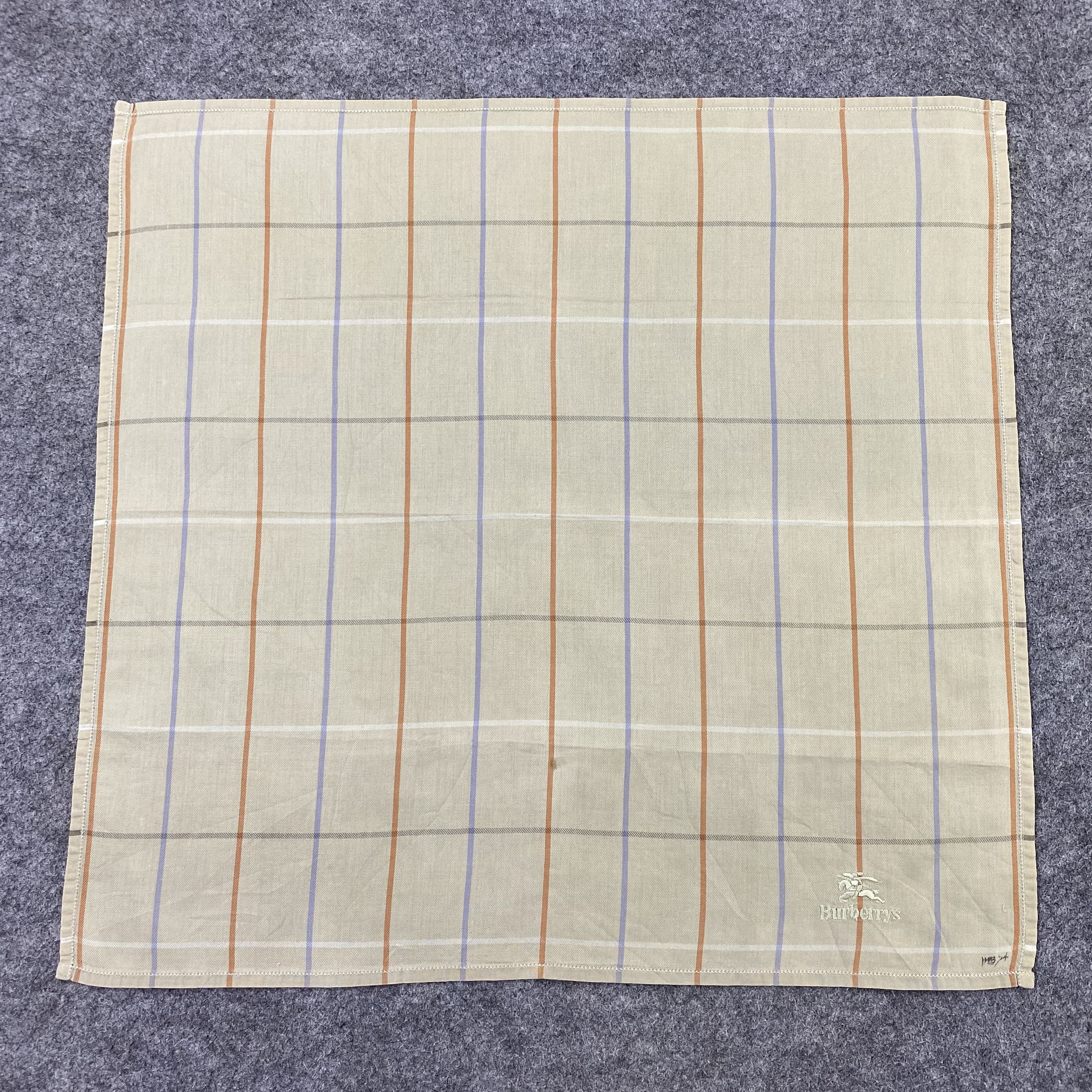 Burberry Burberry Handkerchief Neckerchief Bandana-B1701 Size ONE SIZE - 3 Thumbnail