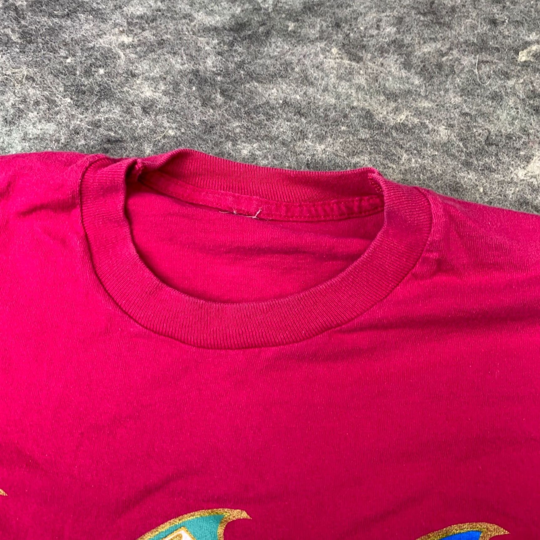 Vintage VINTAGE Palm Beach Men's T-Shirt 2XL Pink Cotton Jersey 90s Beach Tropical Florida Size US XXL / EU 58 / 5 - 4 Thumbnail