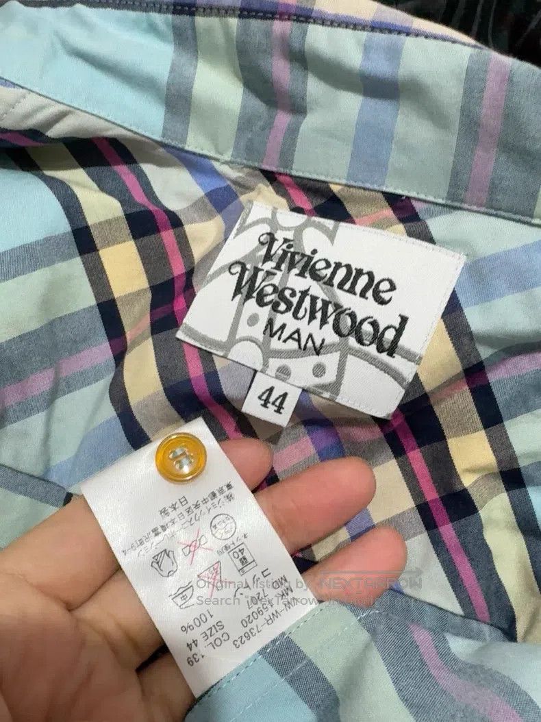 Vivienne Westwood Vivienne Westwood Rare Collar Shirt Size M / US 6-8 / IT 42-44 - 9 Thumbnail