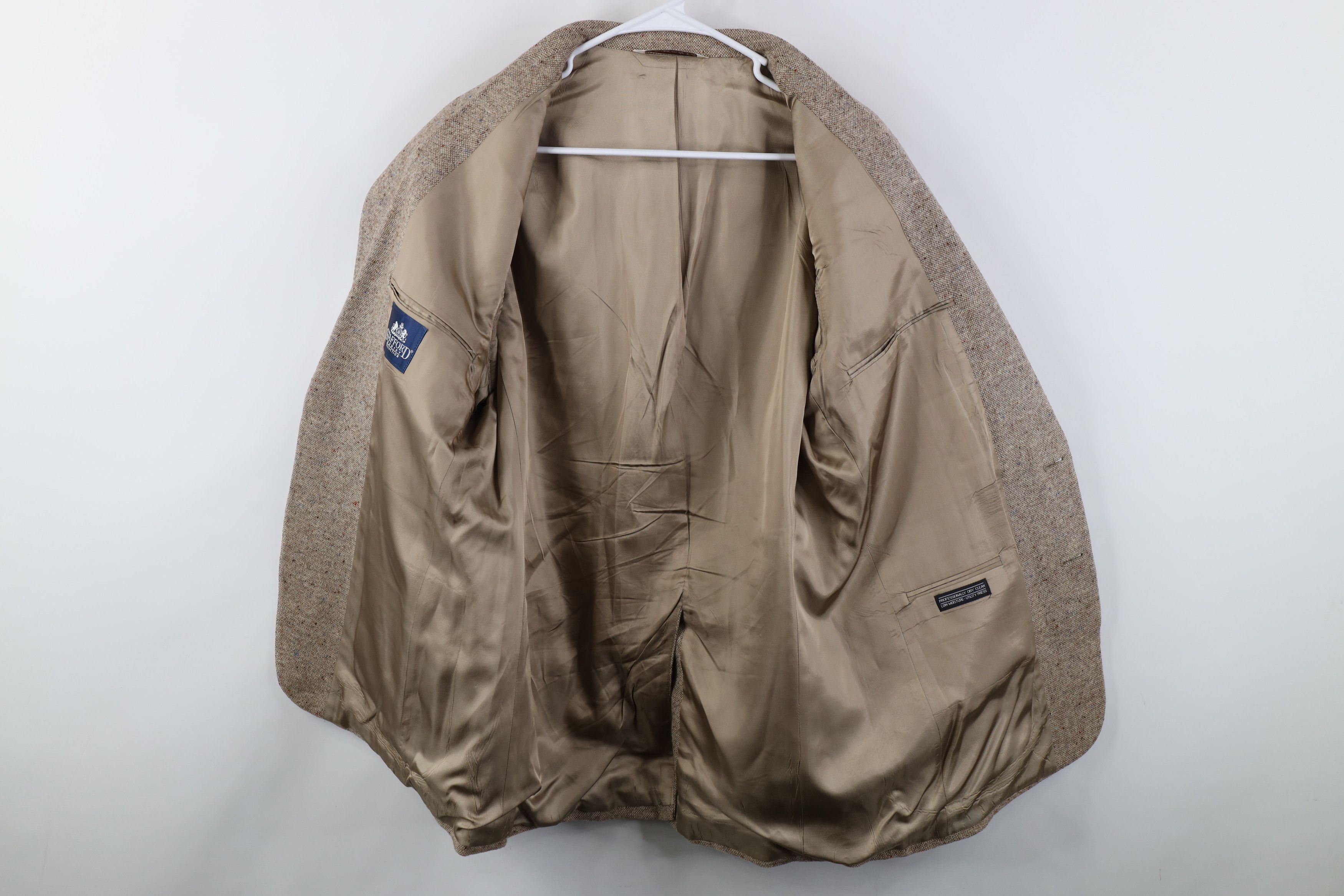 Vintage Vintage 90s Rainbow Atomic Fleck Suede Elbow Patch Jacket Size US XXL / EU 58 / 5 - 9 Thumbnail